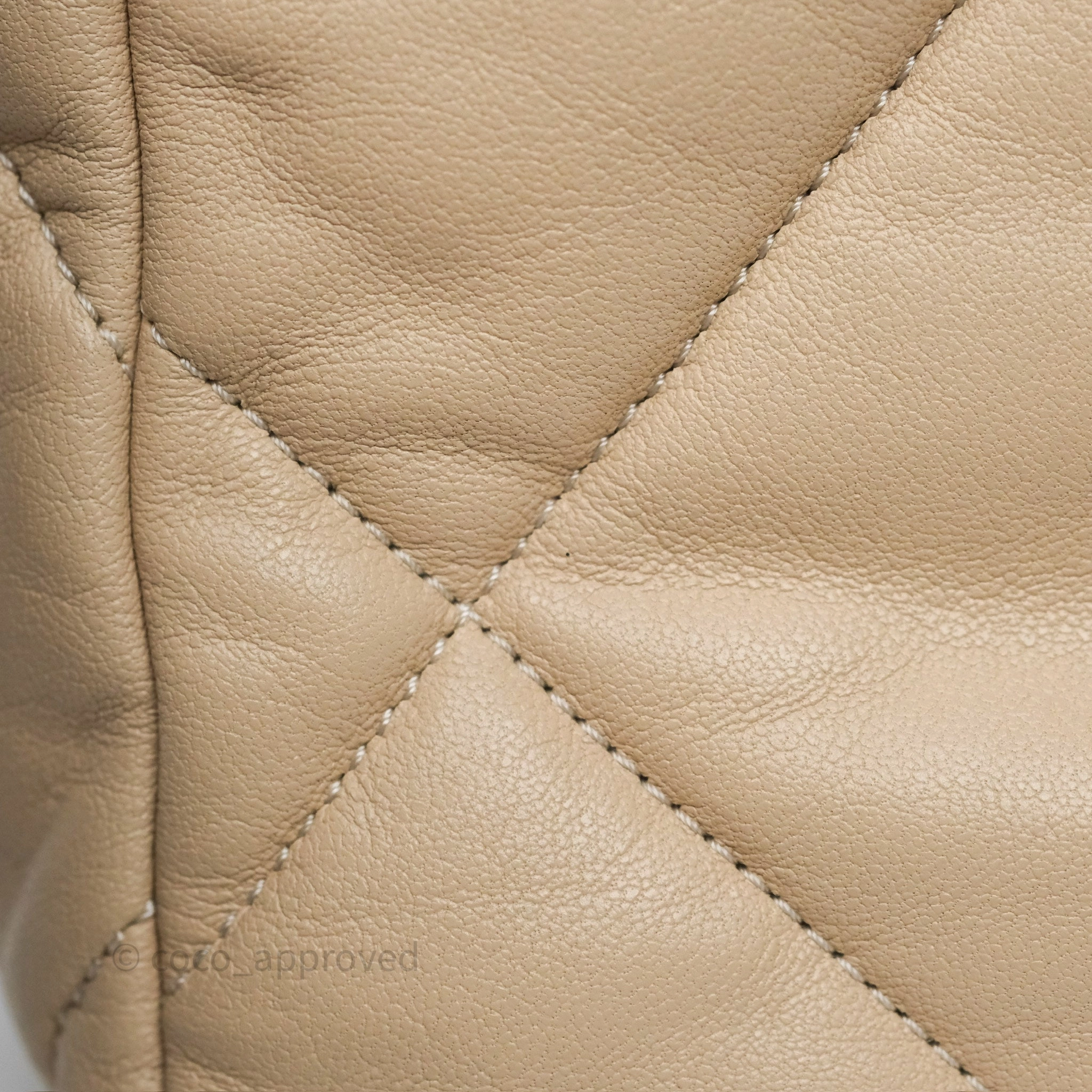 Chanel 19 Small Beige Mixed Hardware