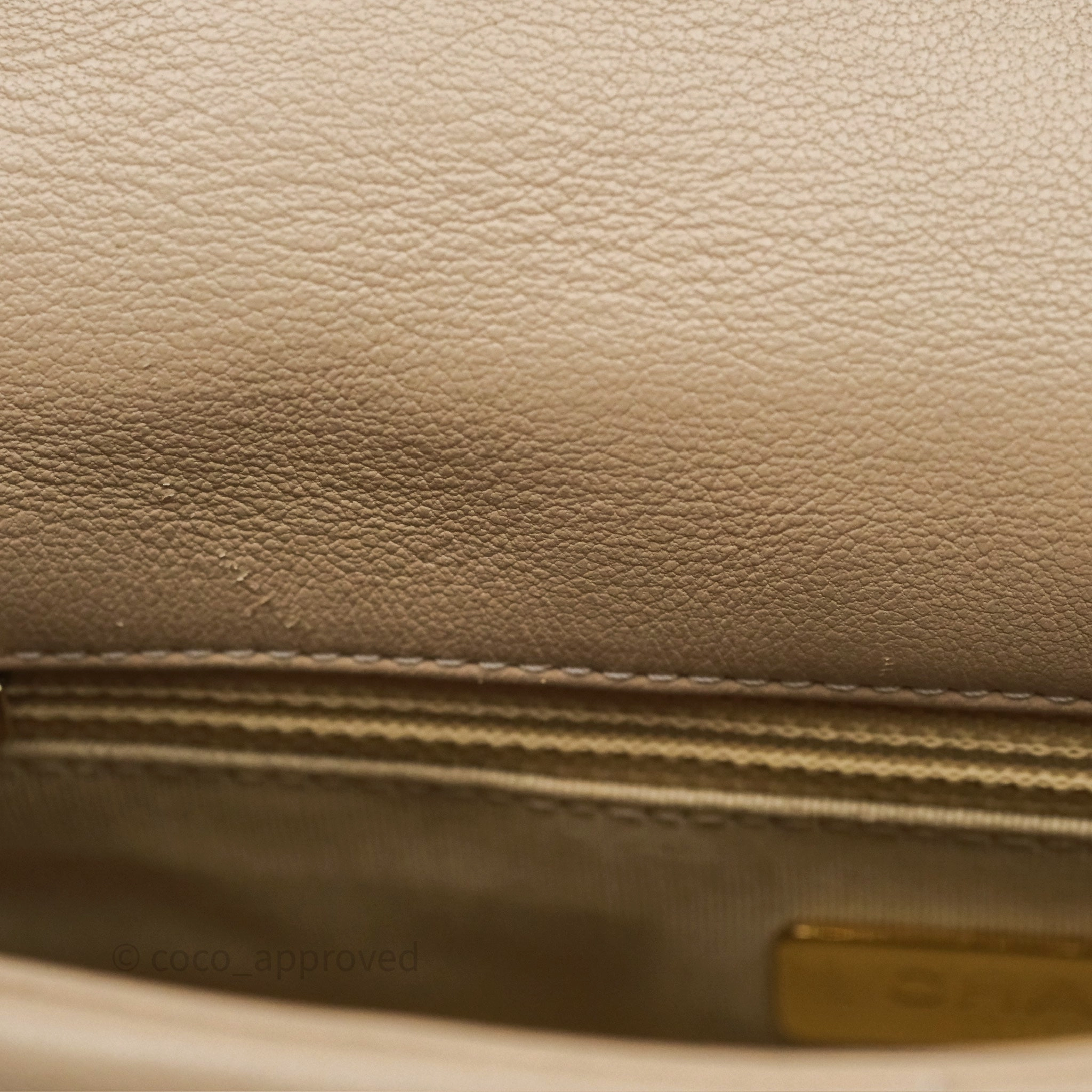 Chanel 19 Small Beige Mixed Hardware