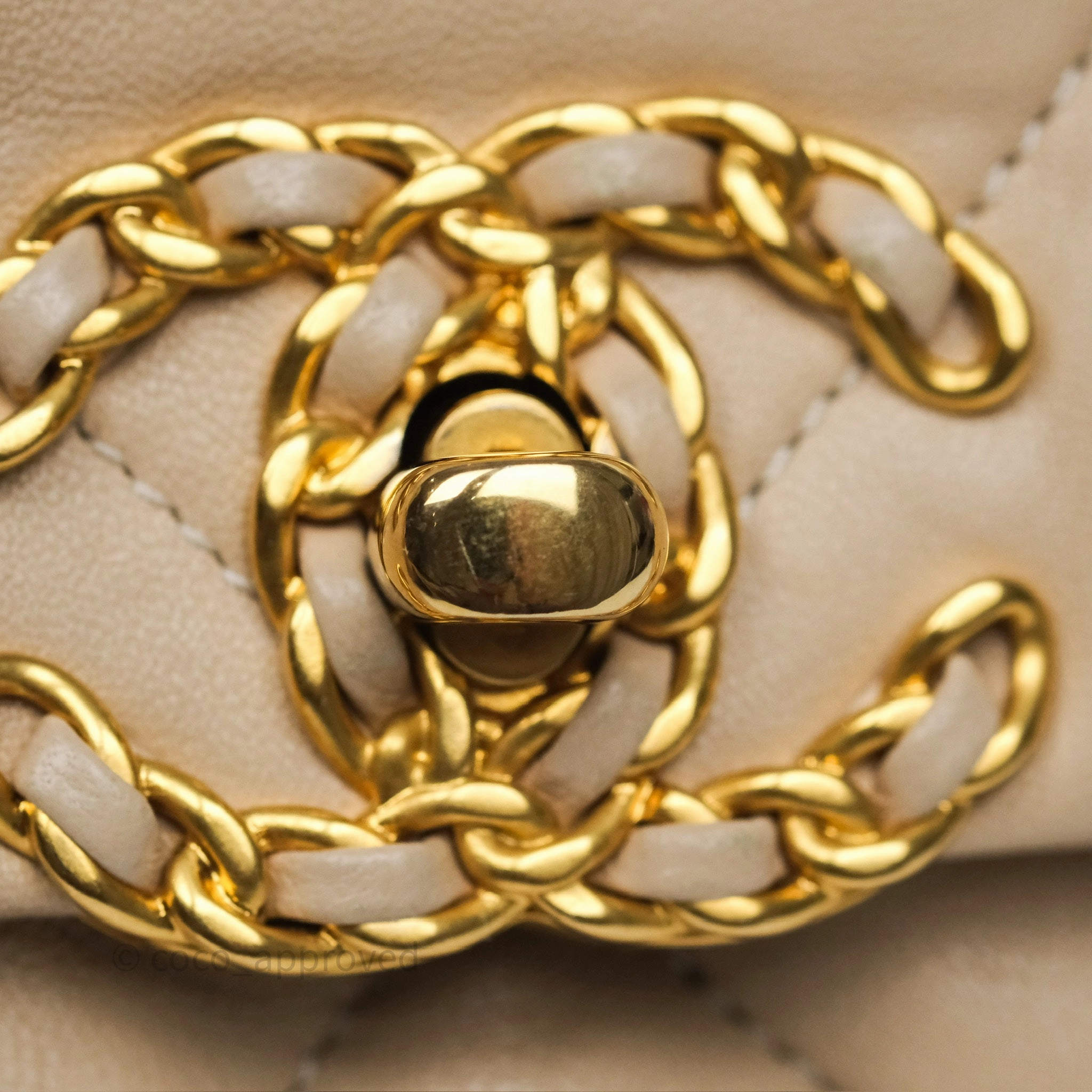 Chanel 19 Small Beige Mixed Hardware