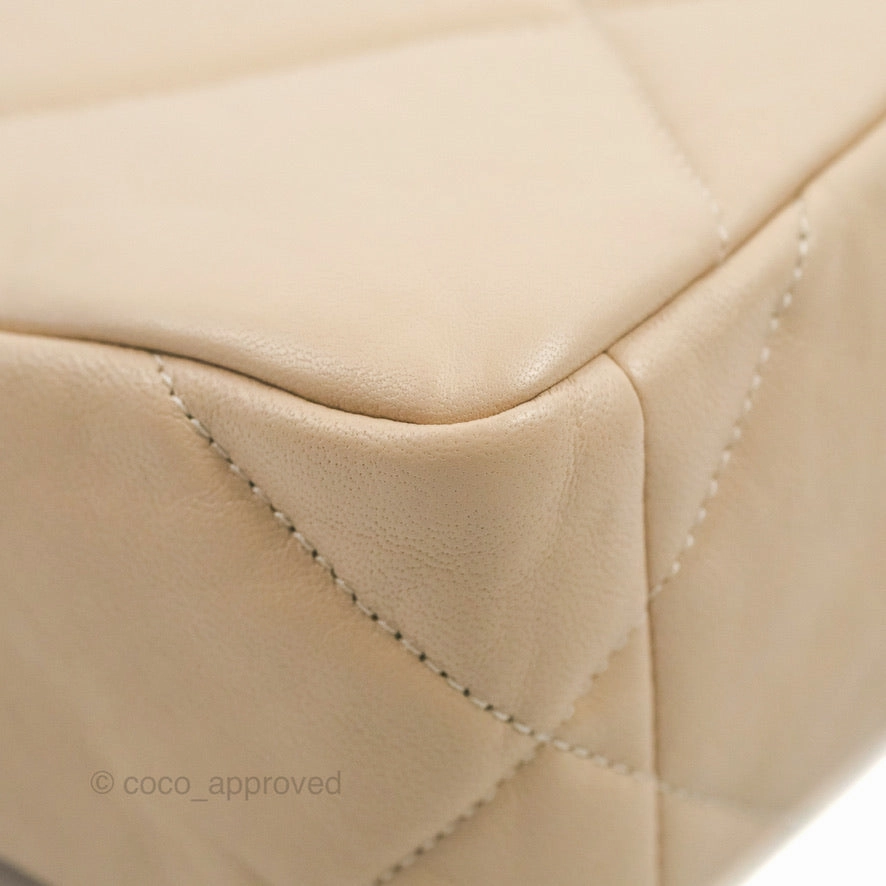 Chanel 19 Small Beige Mixed Hardware