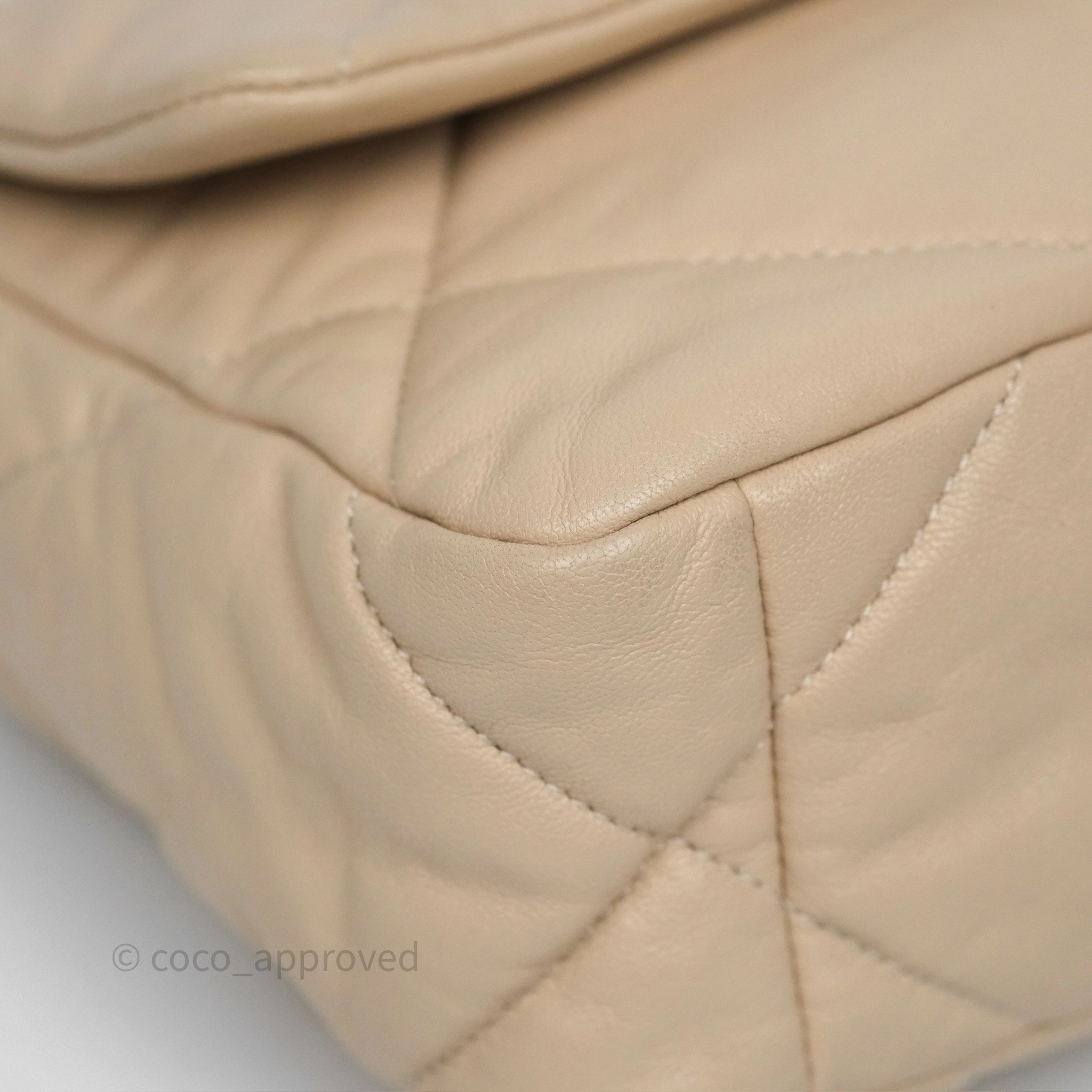 Chanel 19 Small Beige Mixed Hardware