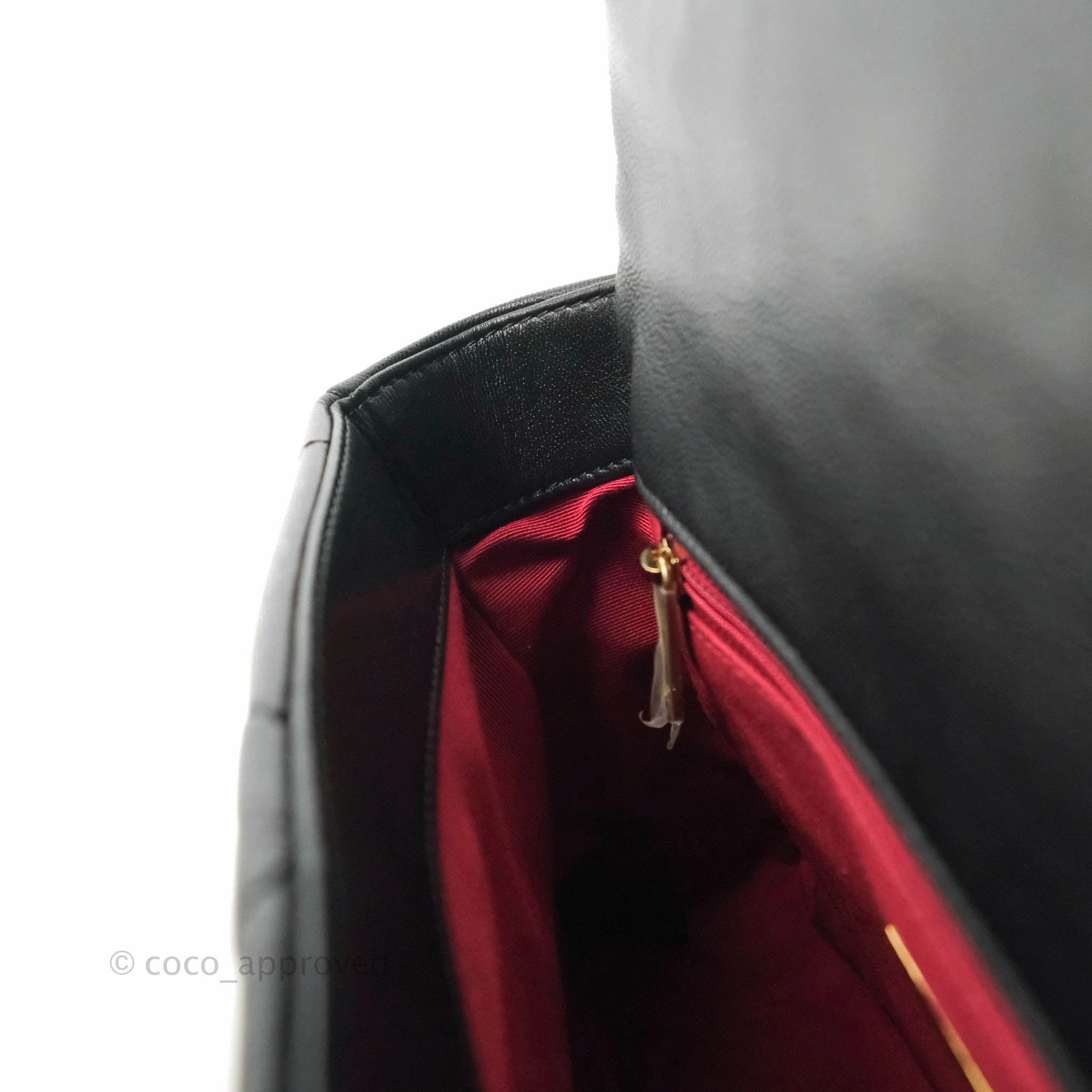 Chanel 19 Small Black Goatskin Mixed Hardware