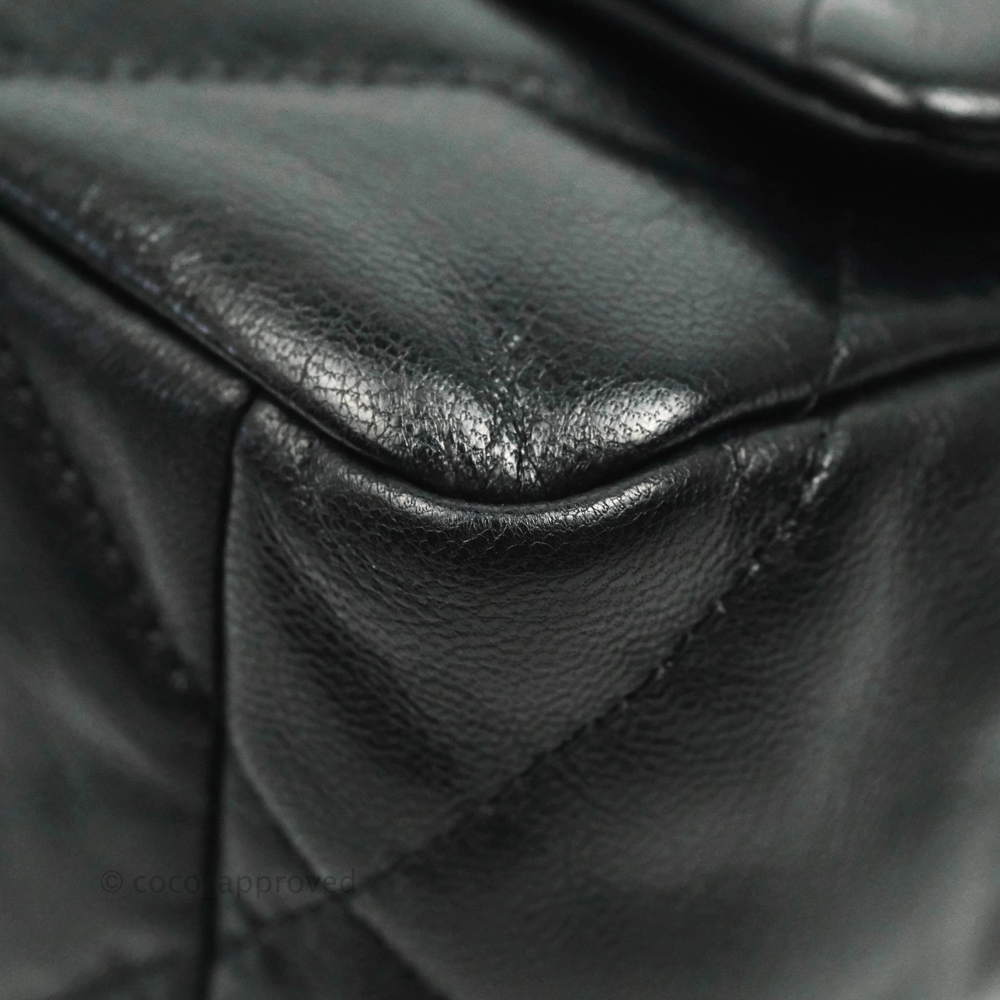 Chanel 19 Small Black Goatskin Mixed Hardware