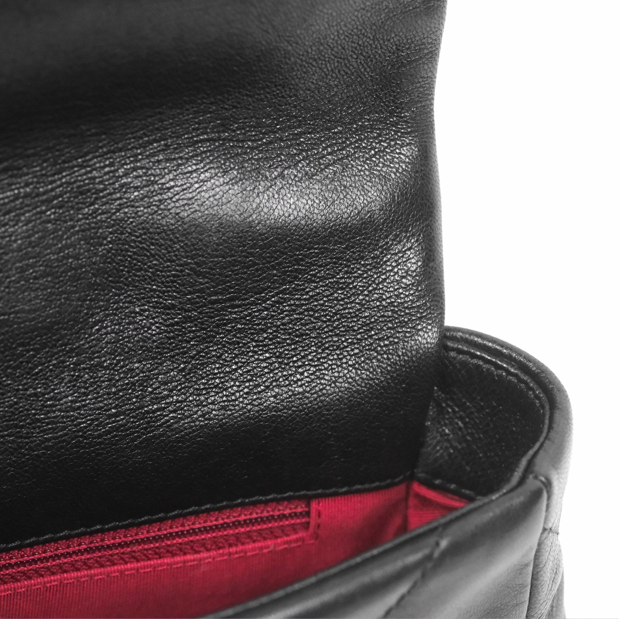 Chanel 19 Small Black Goatskin Mixed Hardware