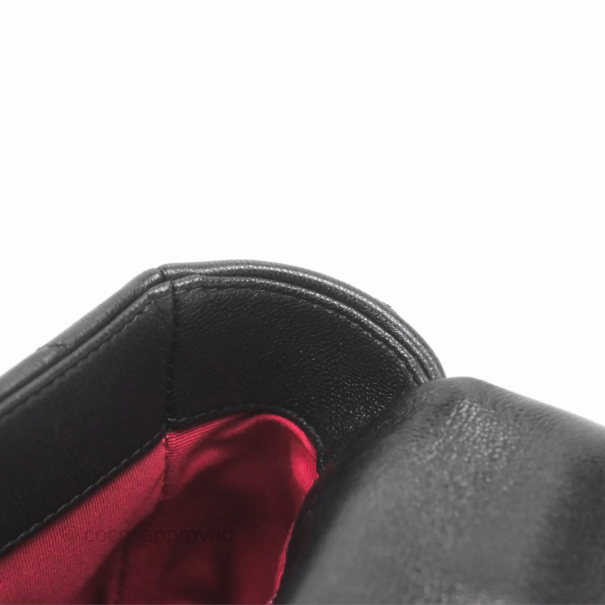 Chanel 19 Small Black Goatskin Mixed Hardware