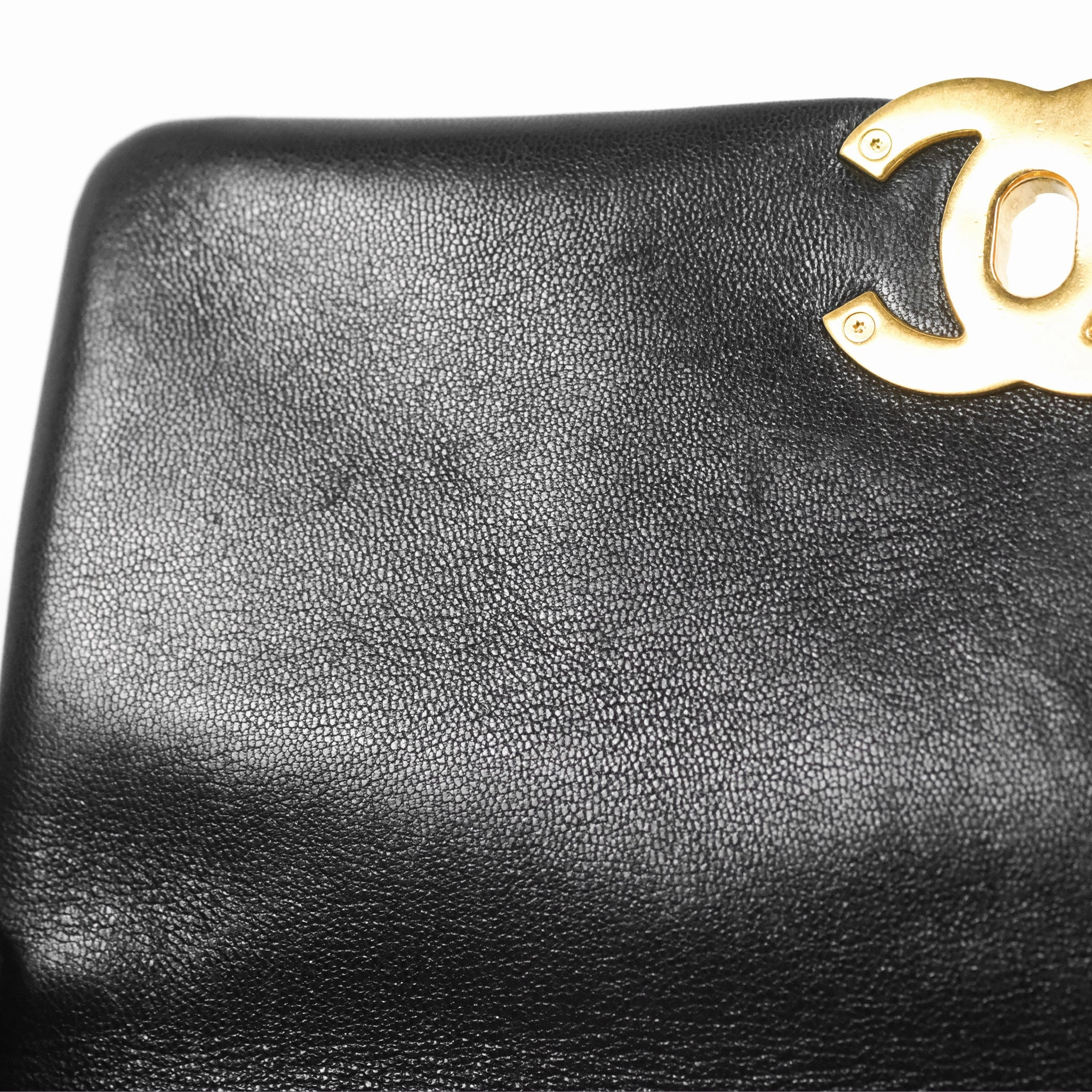 Chanel 19 Small Black Goatskin Mixed Hardware