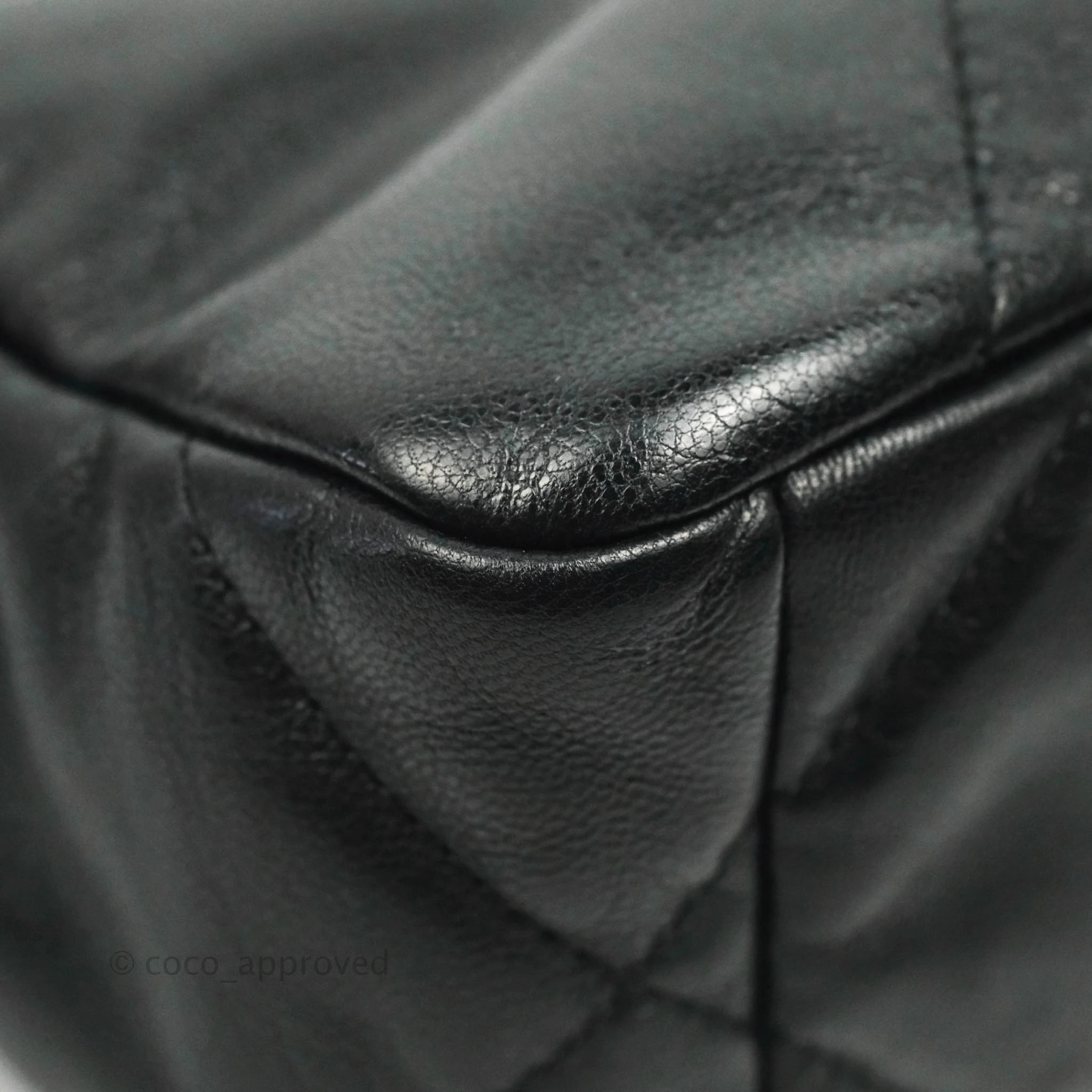 Chanel 19 Small Black Goatskin Mixed Hardware