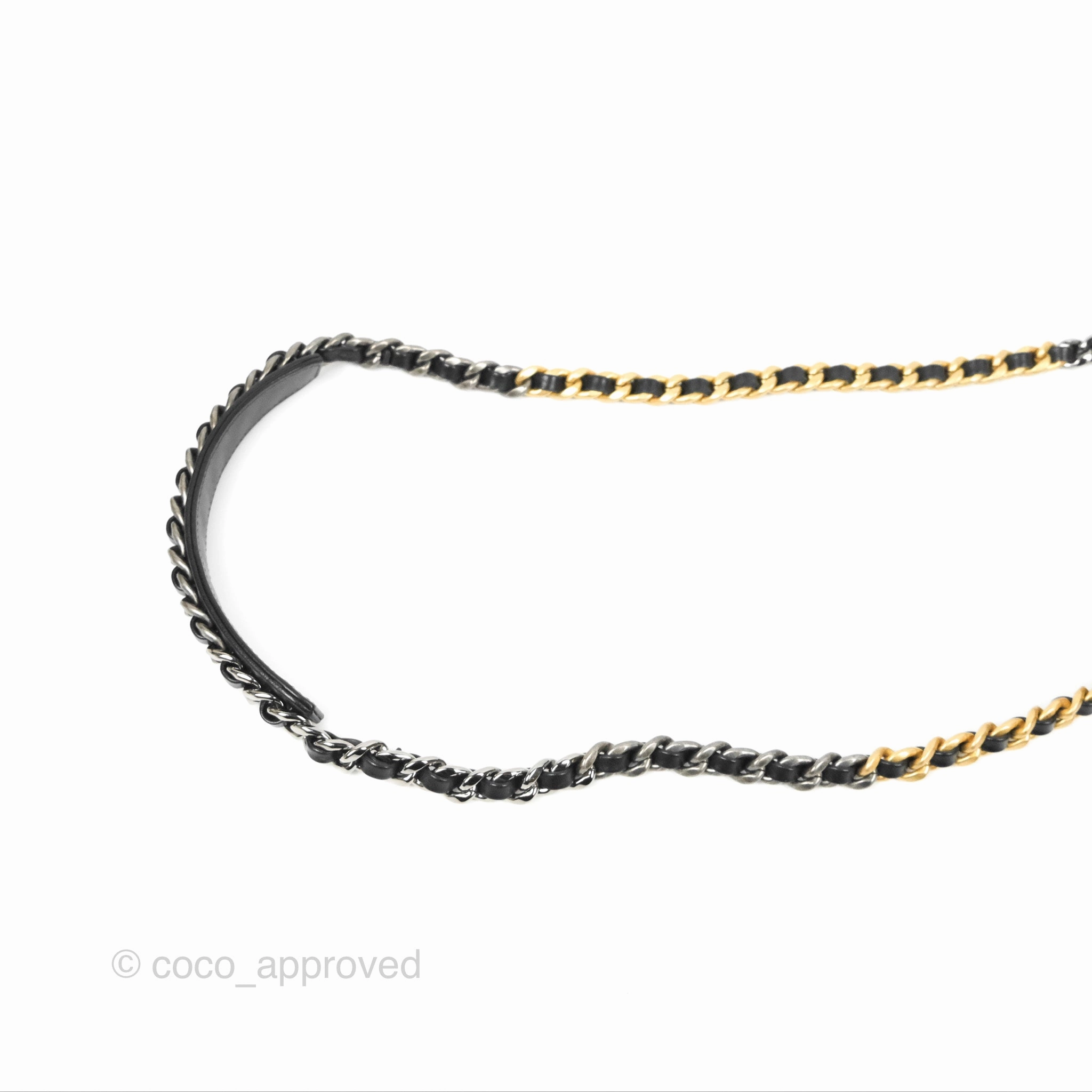 Chanel 19 Small Black Goatskin Mixed Hardware