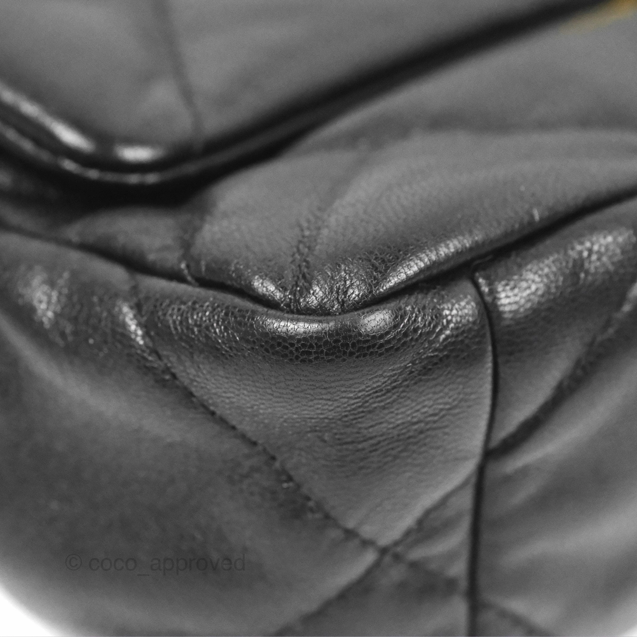 Chanel 19 Small Black Goatskin Mixed Hardware