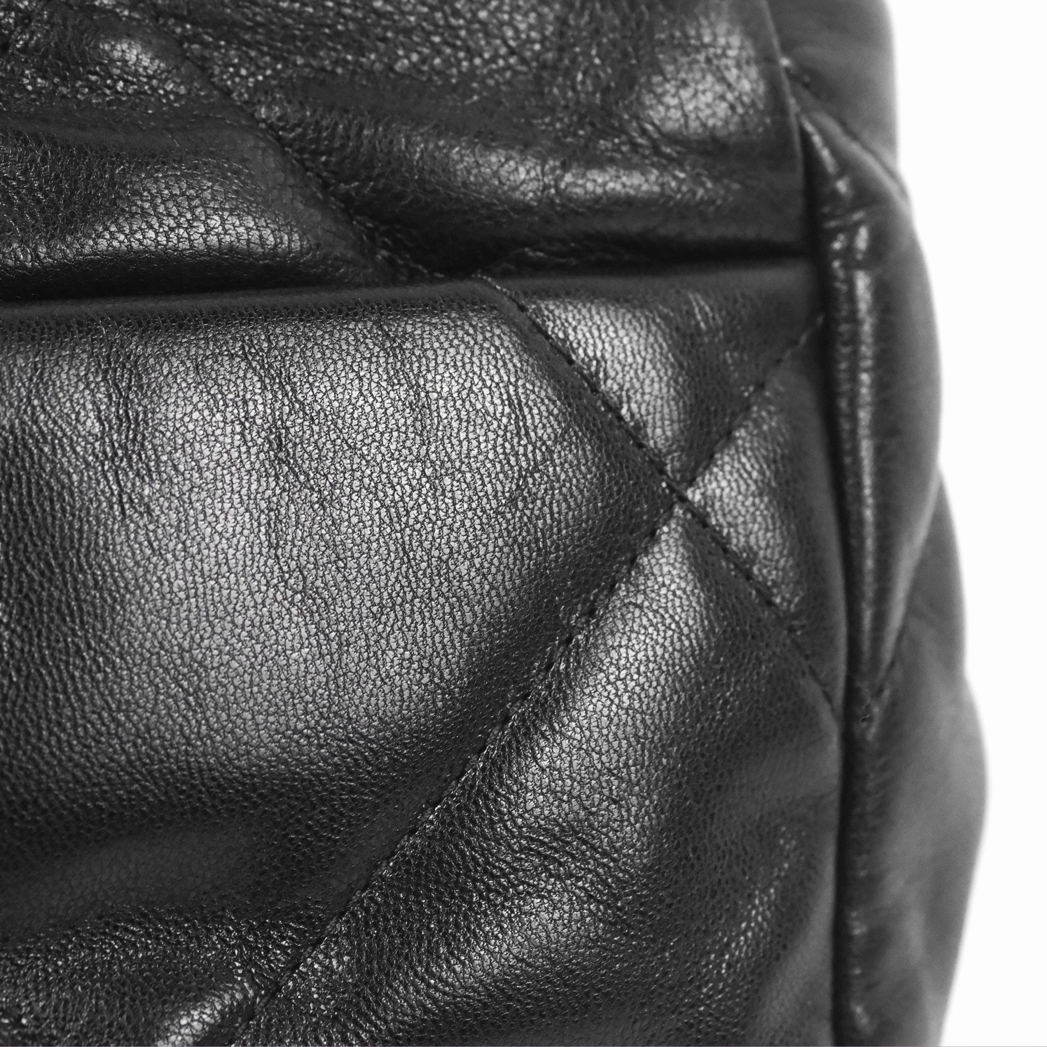 Chanel 19 Small Black Goatskin Mixed Hardware