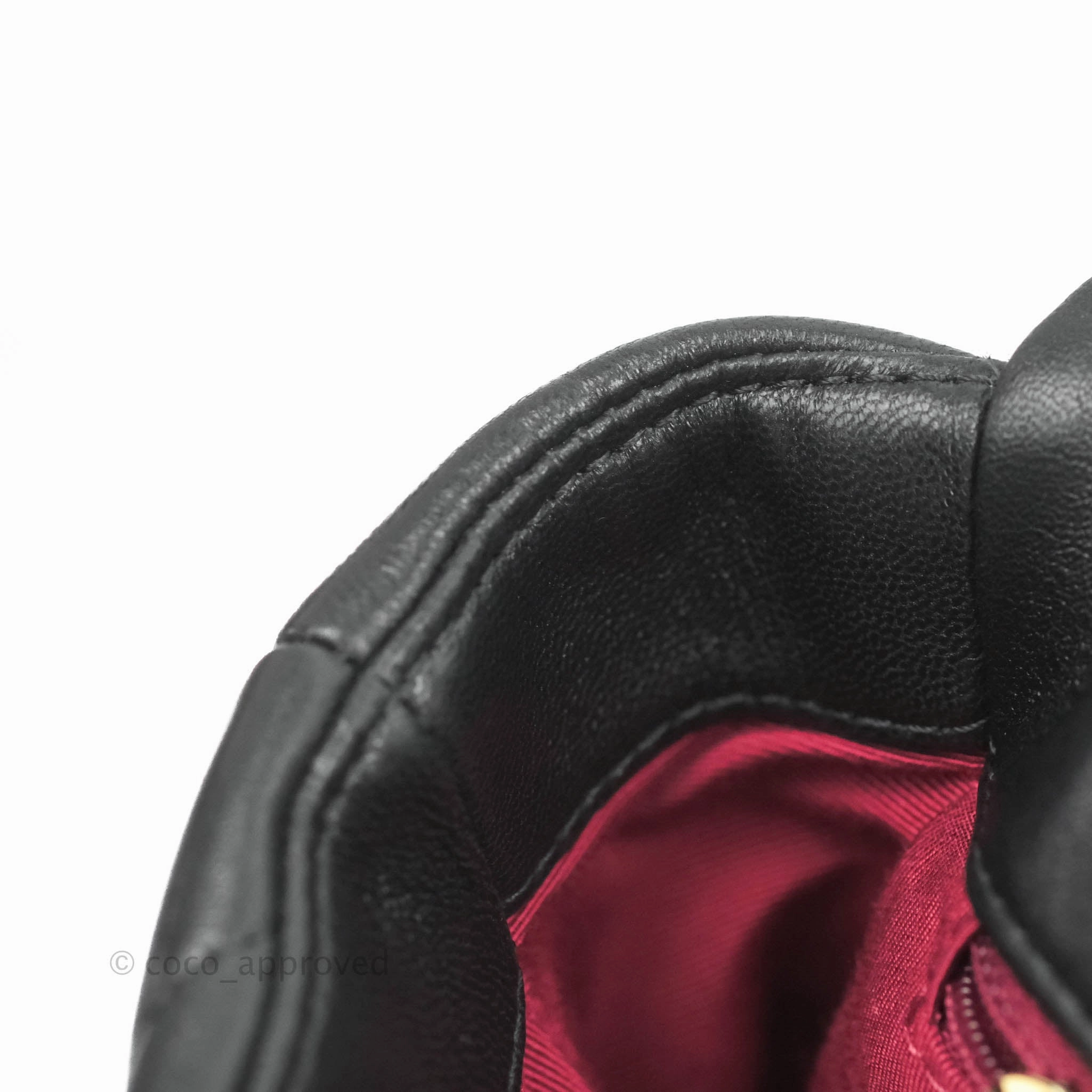 Chanel 19 Small Black Lambskin Mixed Hardware
