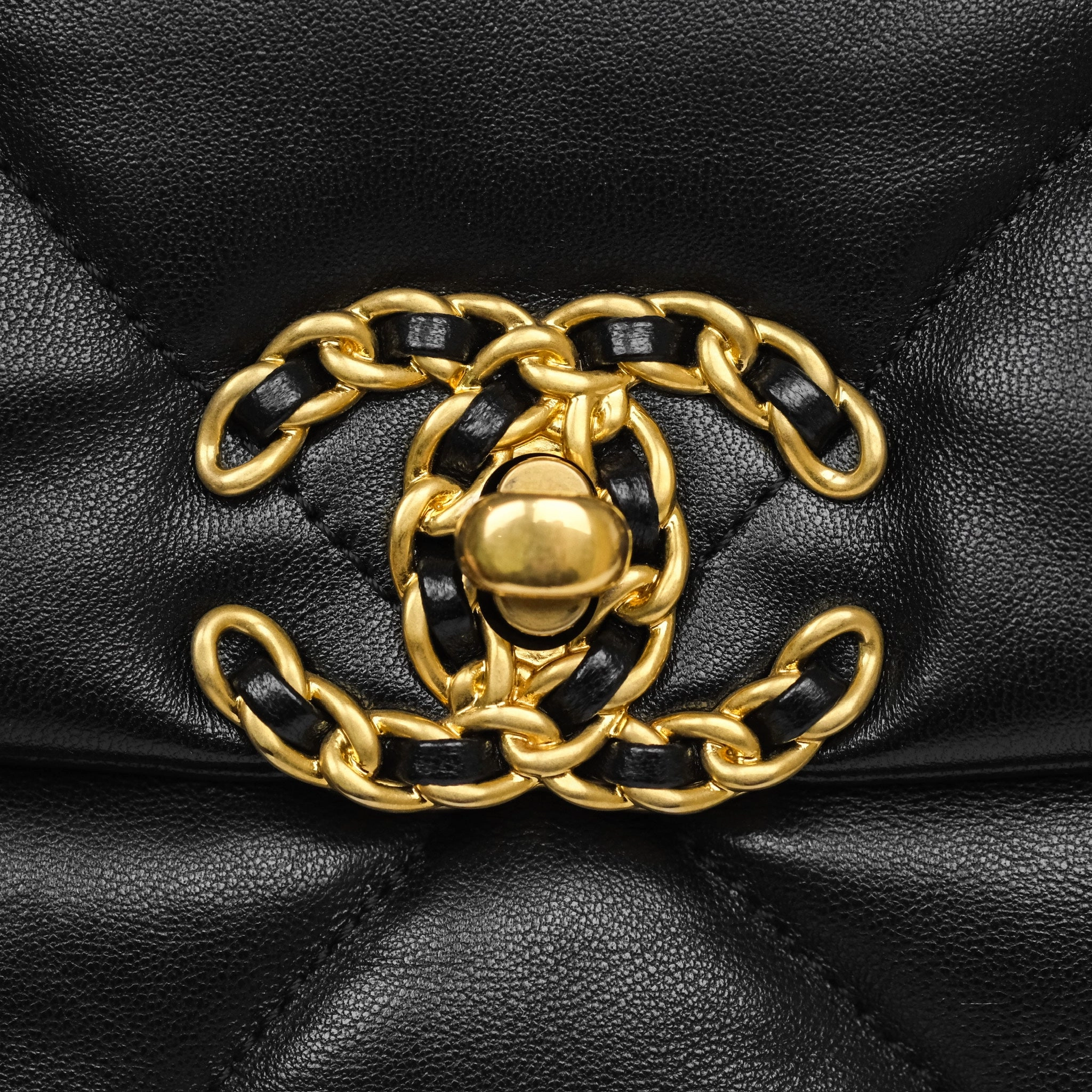 Chanel 19 Small Black Mixed Hardware