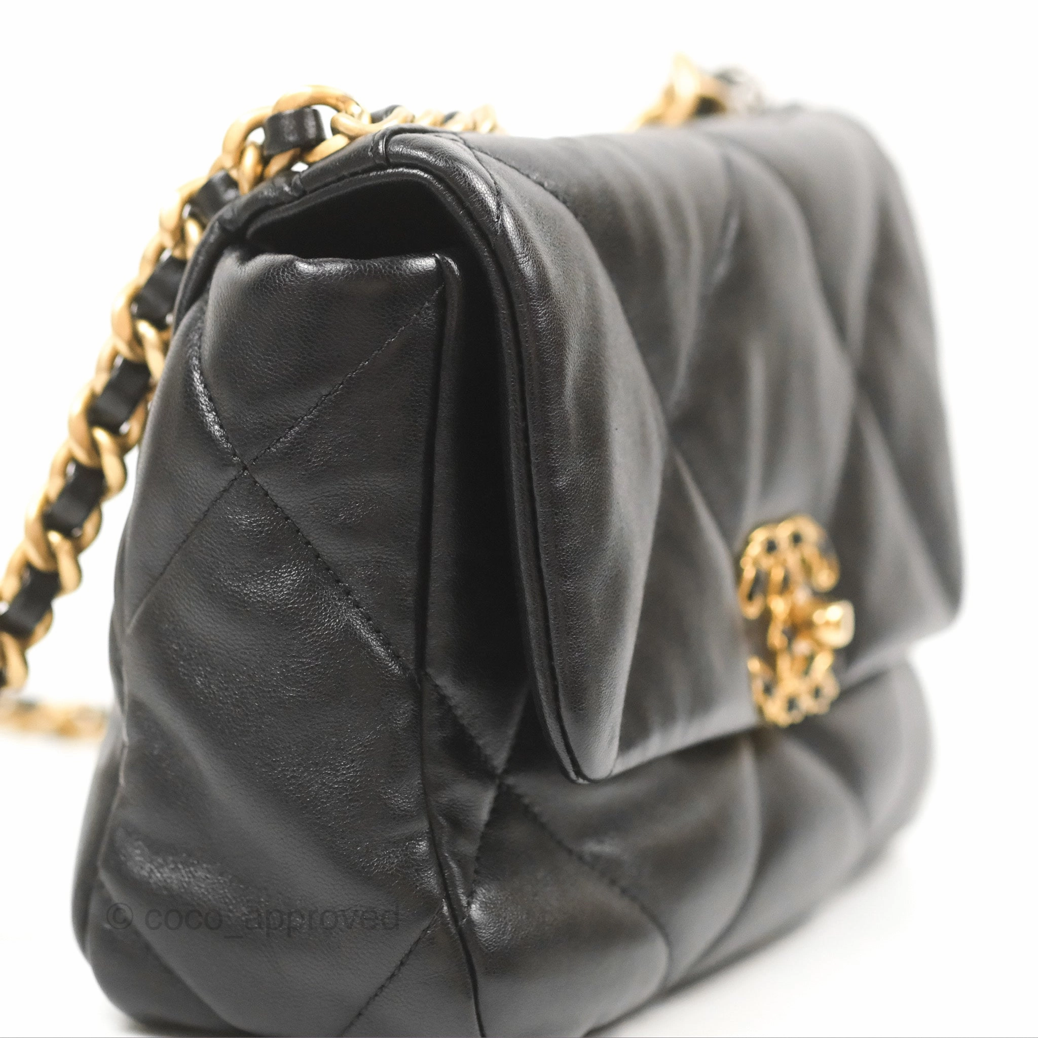 Chanel 19 Small Black Mixed Hardware