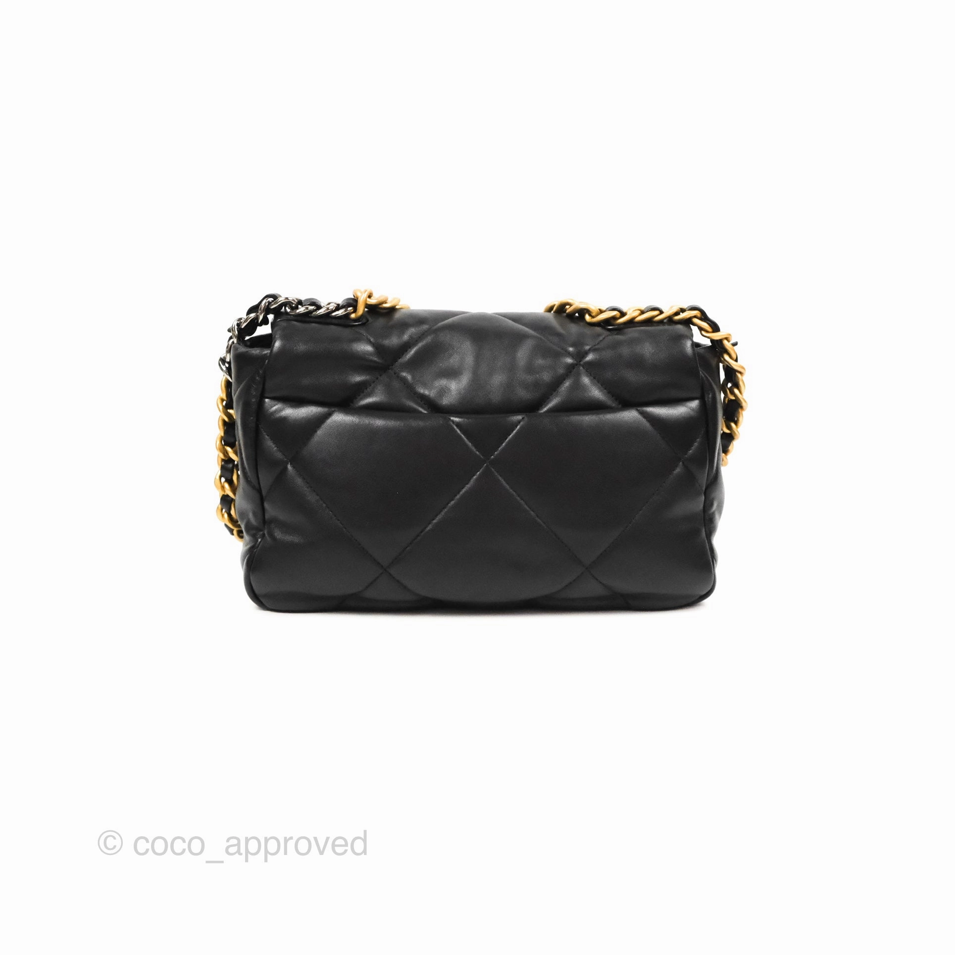 Chanel 19 Small Black Mixed Hardware