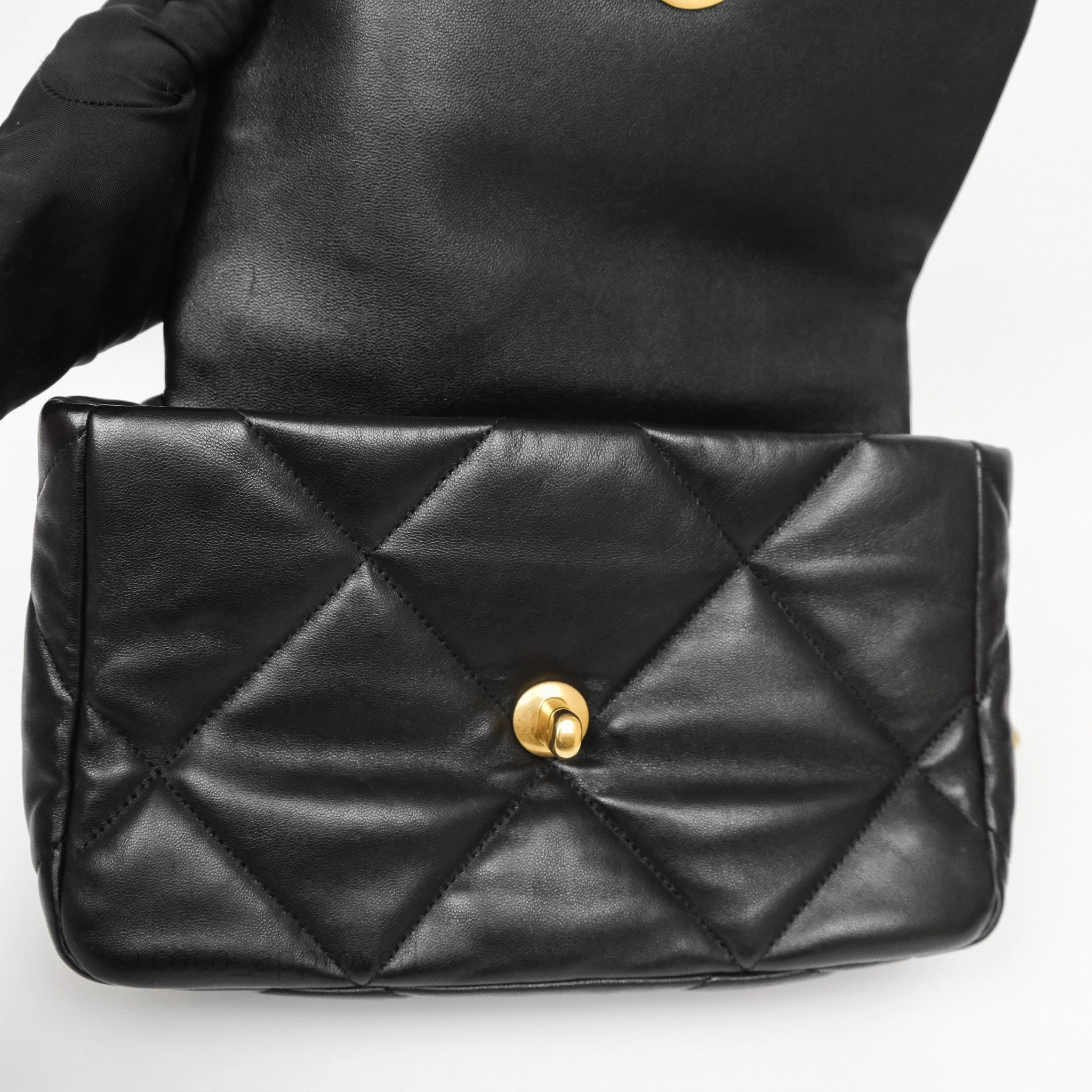 Chanel 19 Small Black Mixed Hardware