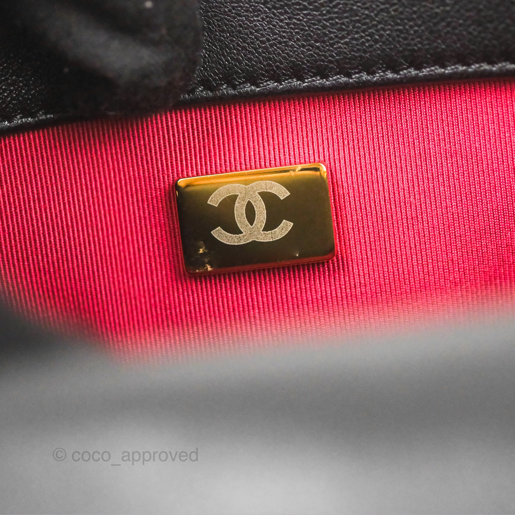 Chanel 19 Small Black Mixed Hardware