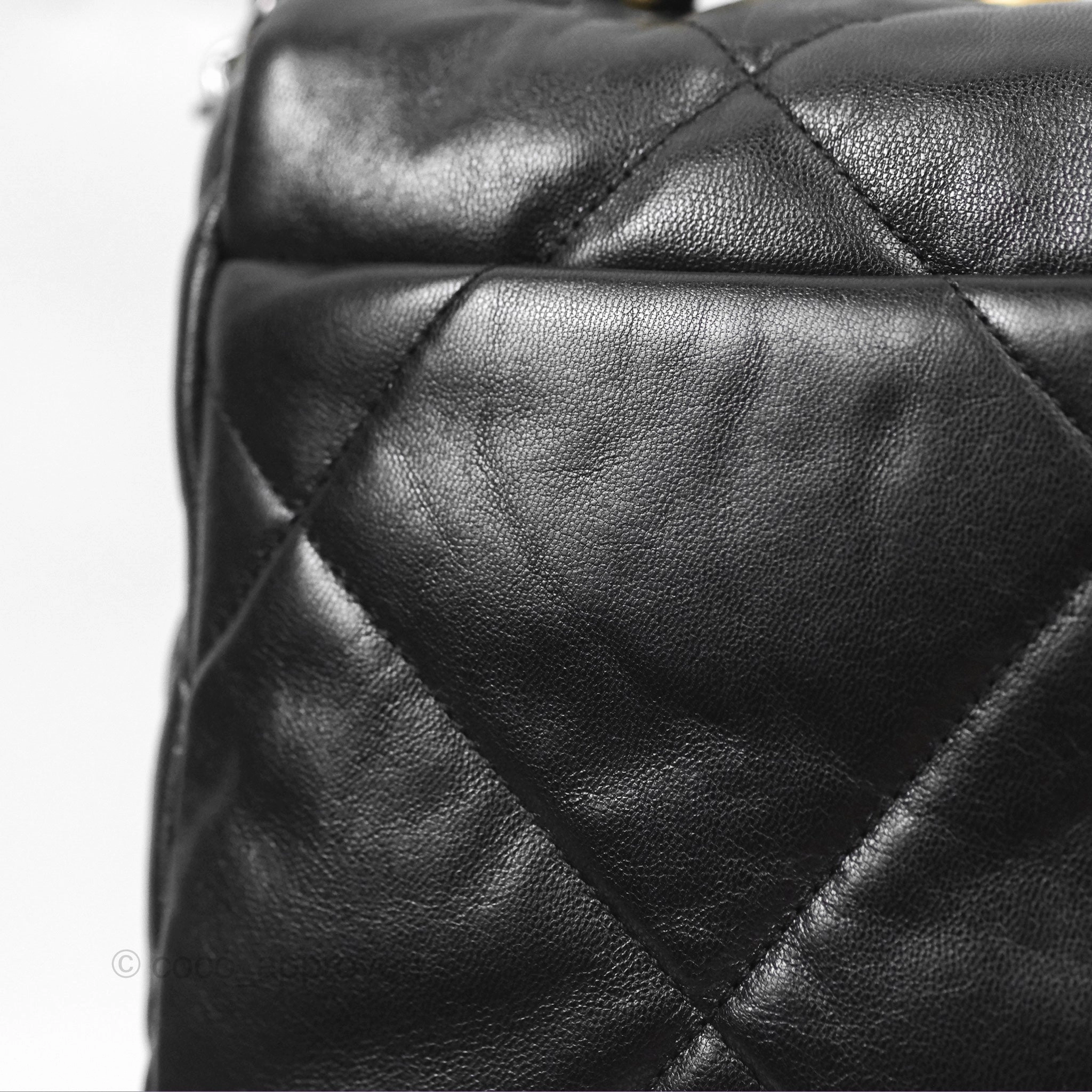 Chanel 19 Small Black Mixed Hardware