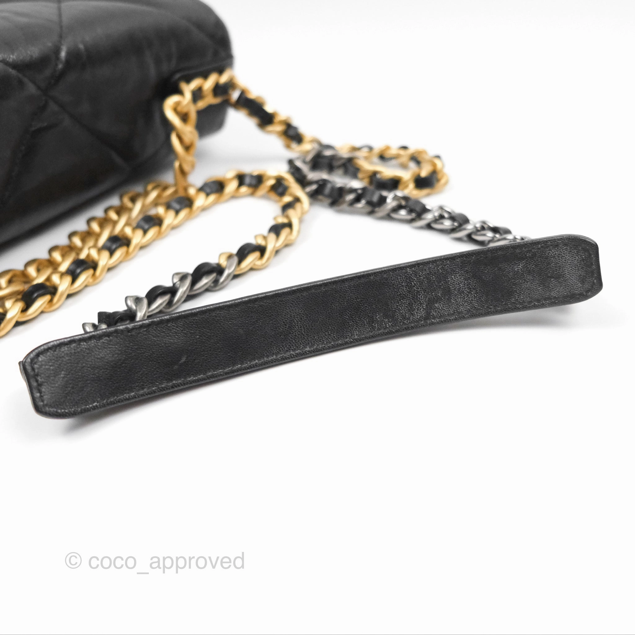 Chanel 19 Small Black Mixed Hardware