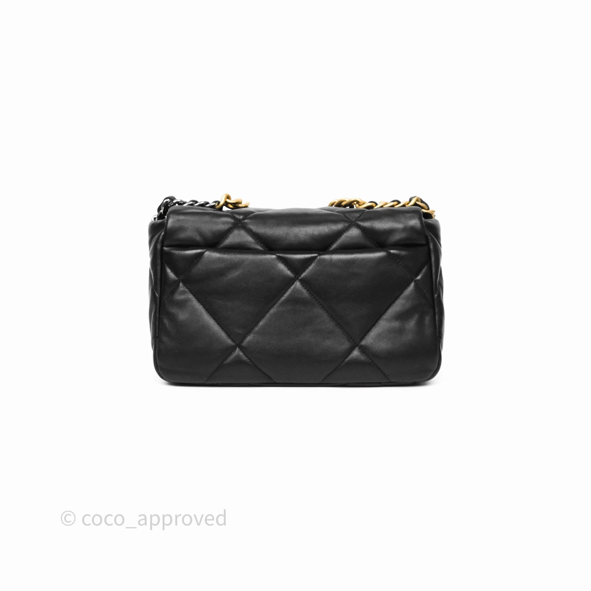 Chanel 19 Small Black Mixed Hardware