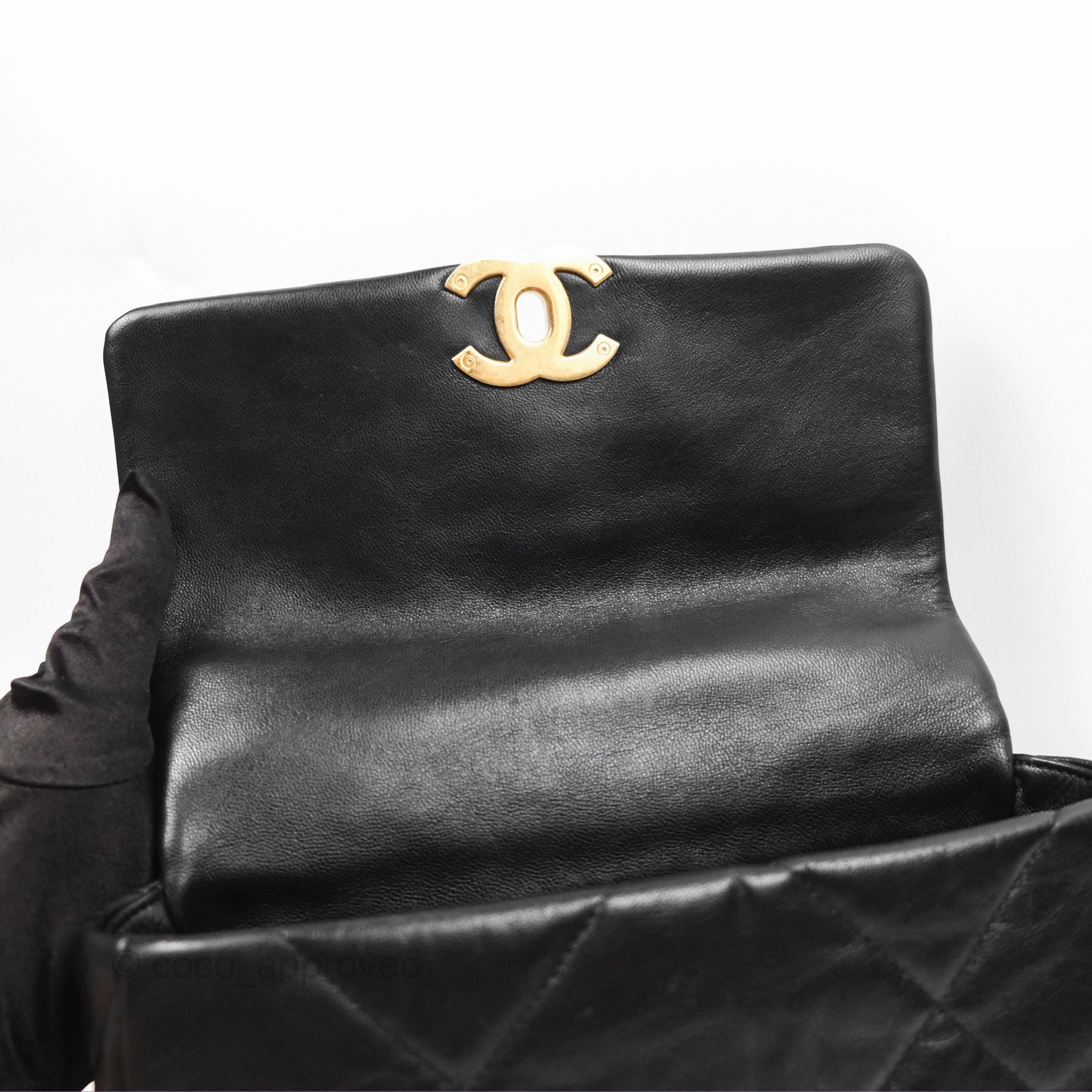 Chanel 19 Small Black Mixed Hardware