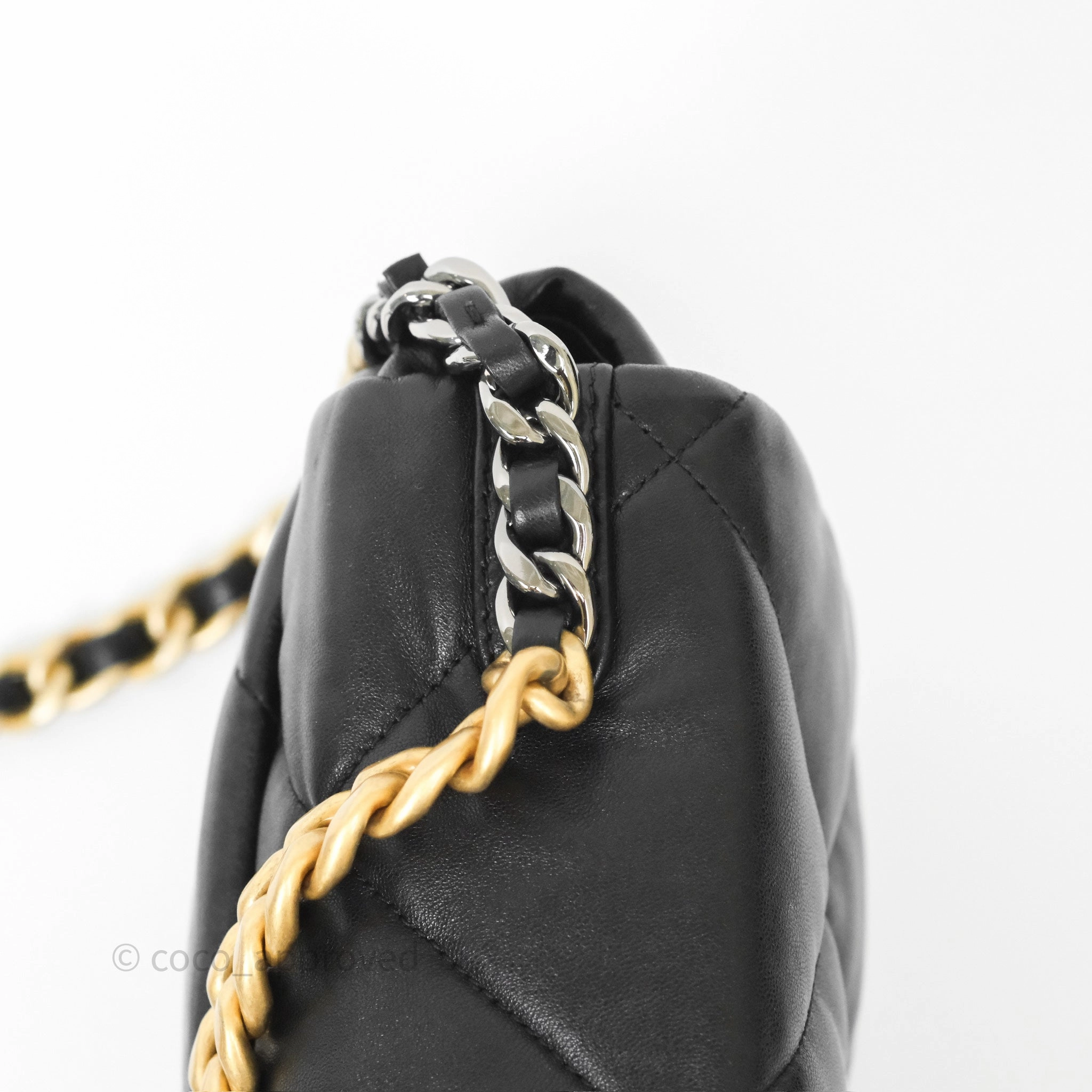 Chanel 19 Small Black Mixed Hardware