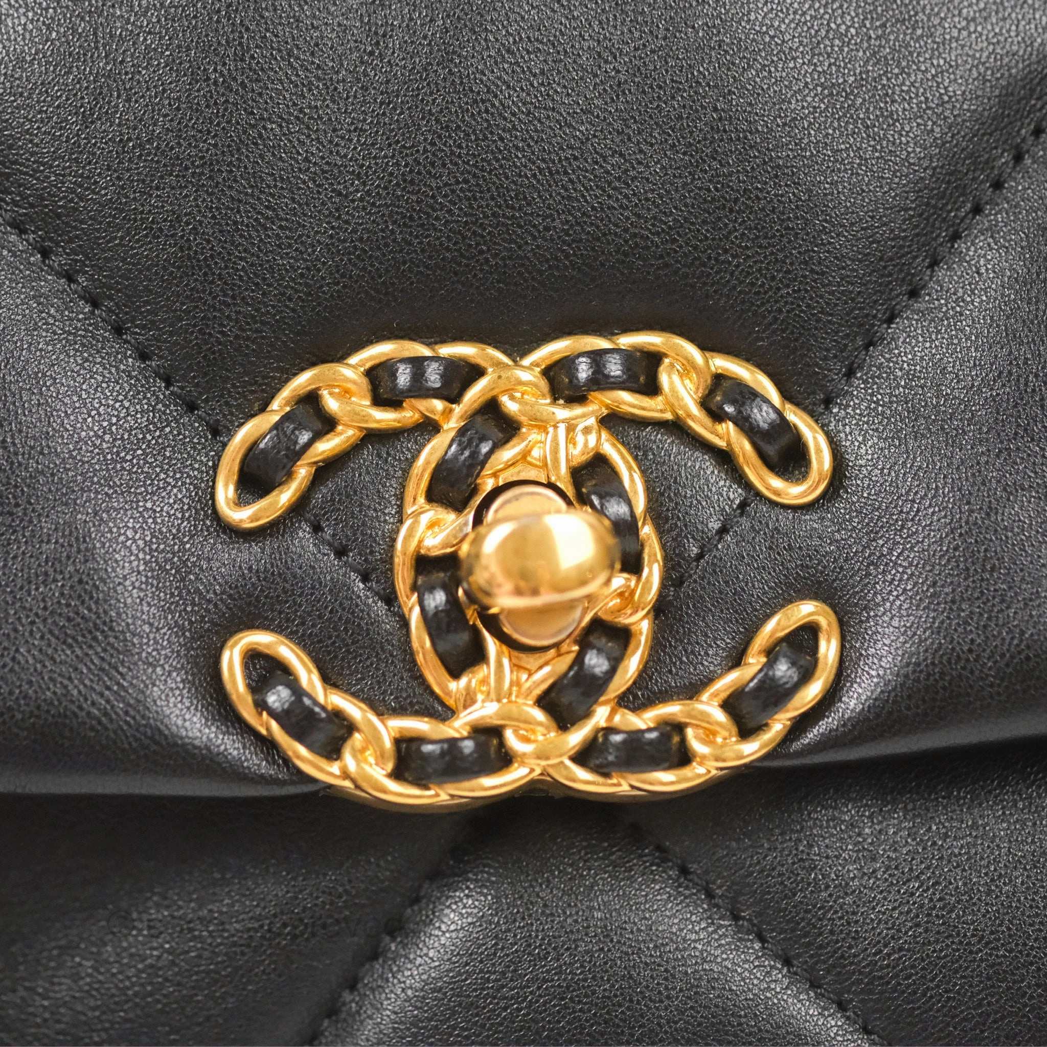 Chanel 19 Small Black Mixed Hardware