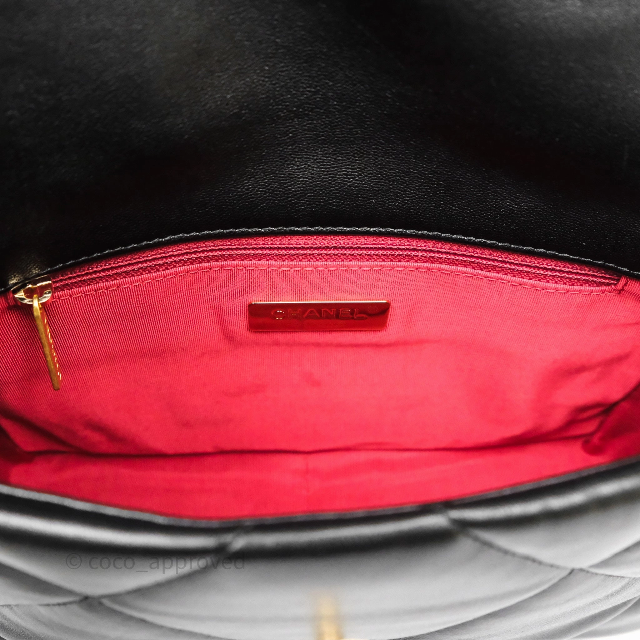 Chanel 19 Small Black Mixed Hardware
