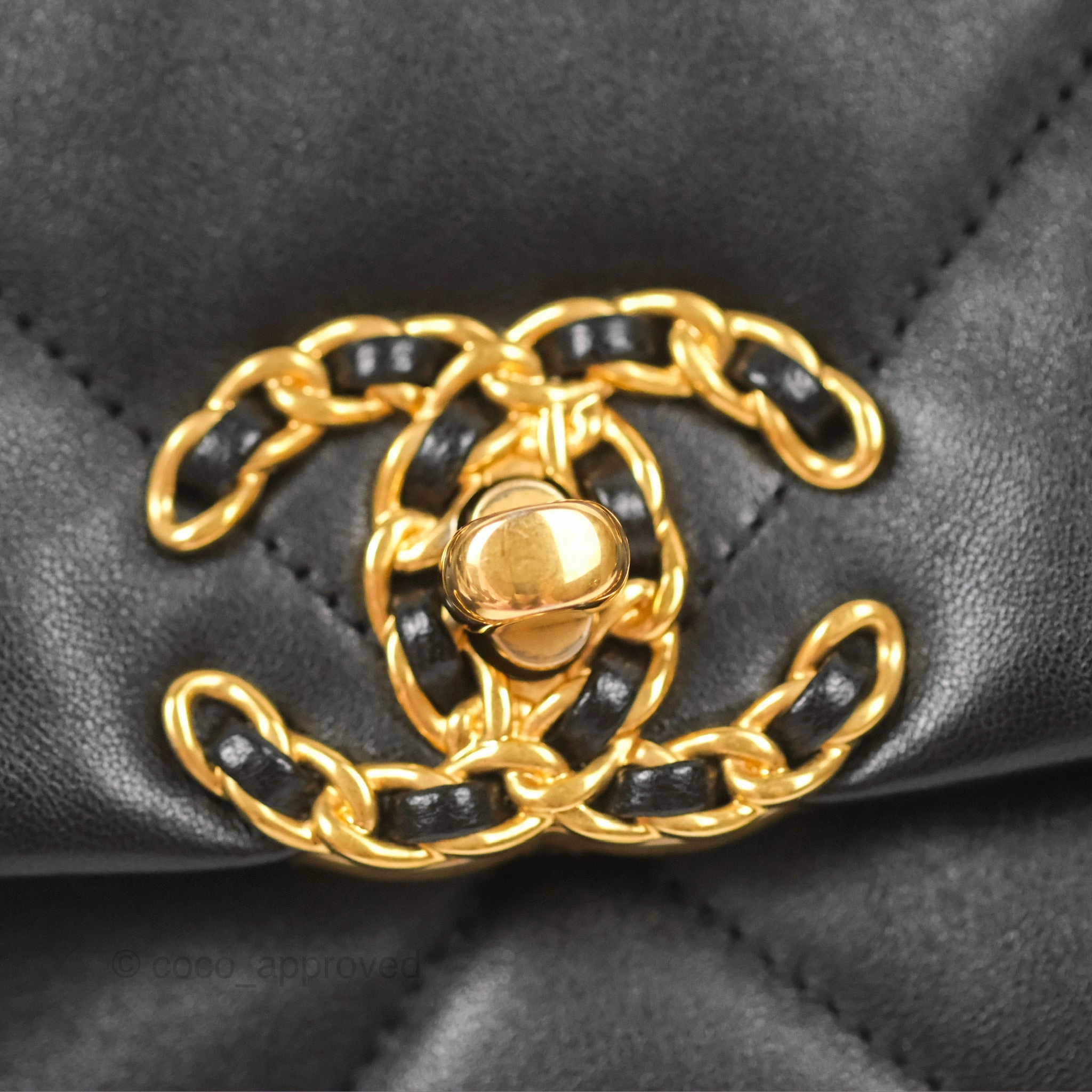 Chanel 19 Small Black Mixed Hardware