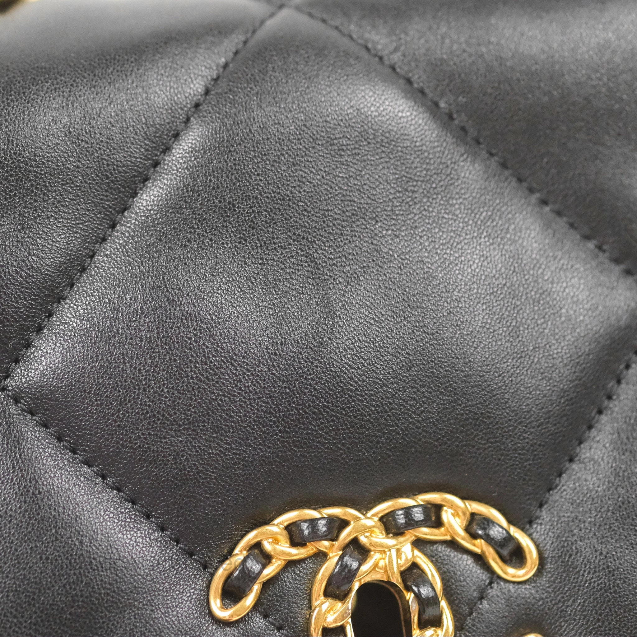 Chanel 19 Small Black Mixed Hardware