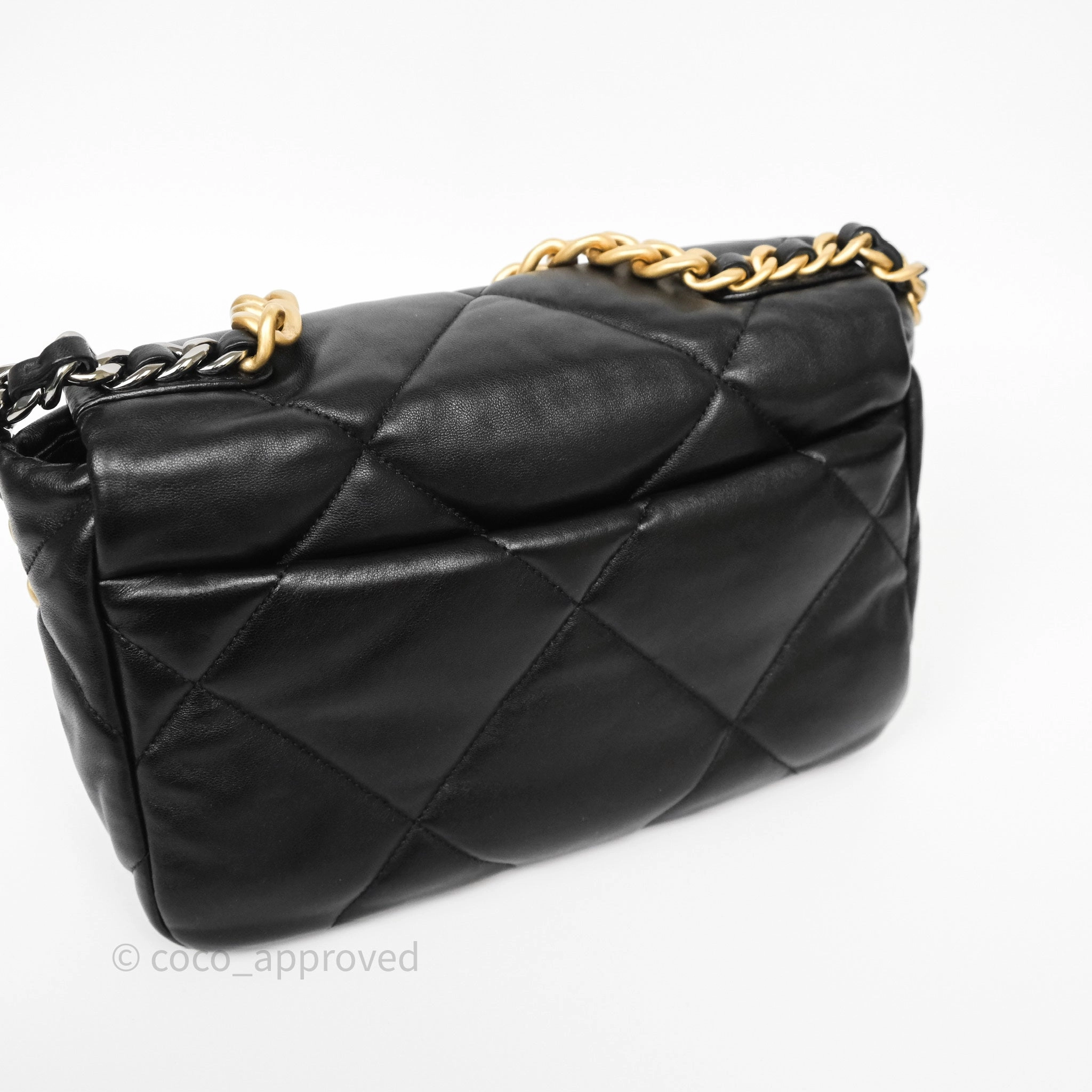 Chanel 19 Small Black Mixed Hardware