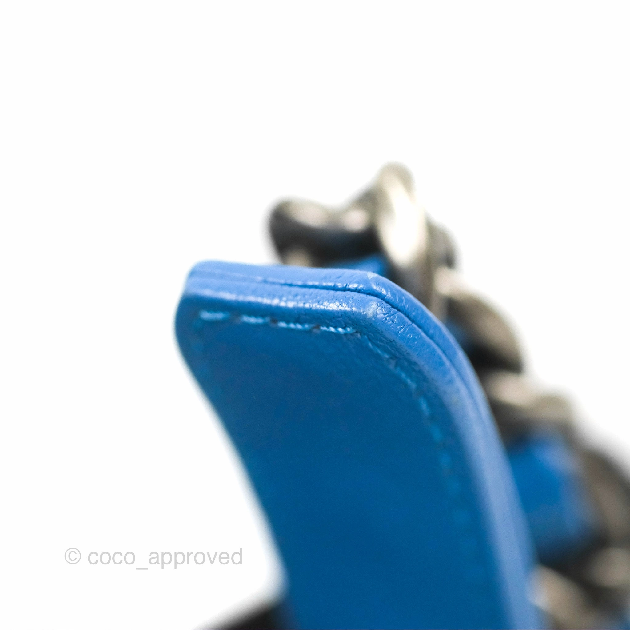 Chanel 19 Small Blue Mixed Hardware