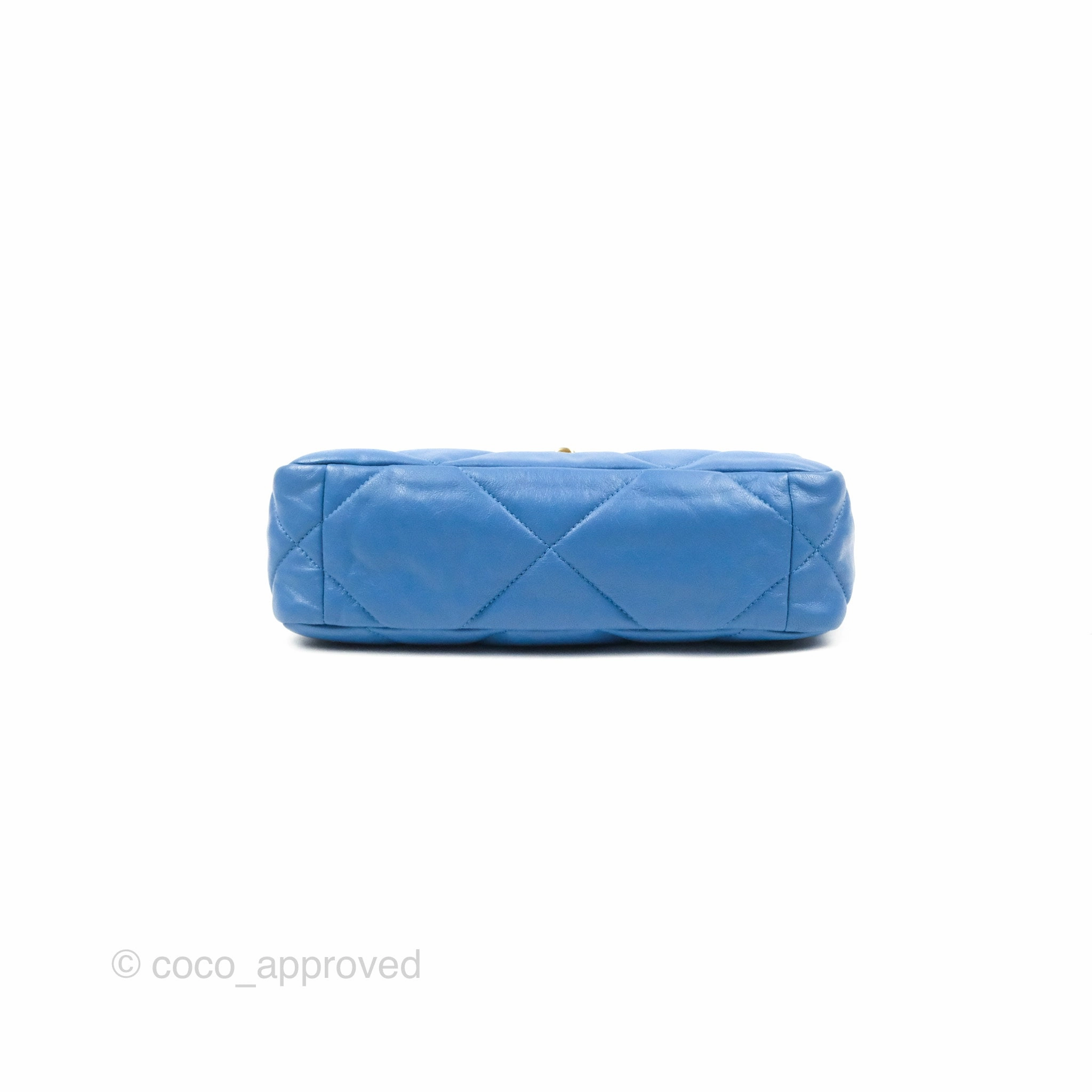 Chanel 19 Small Blue Mixed Hardware