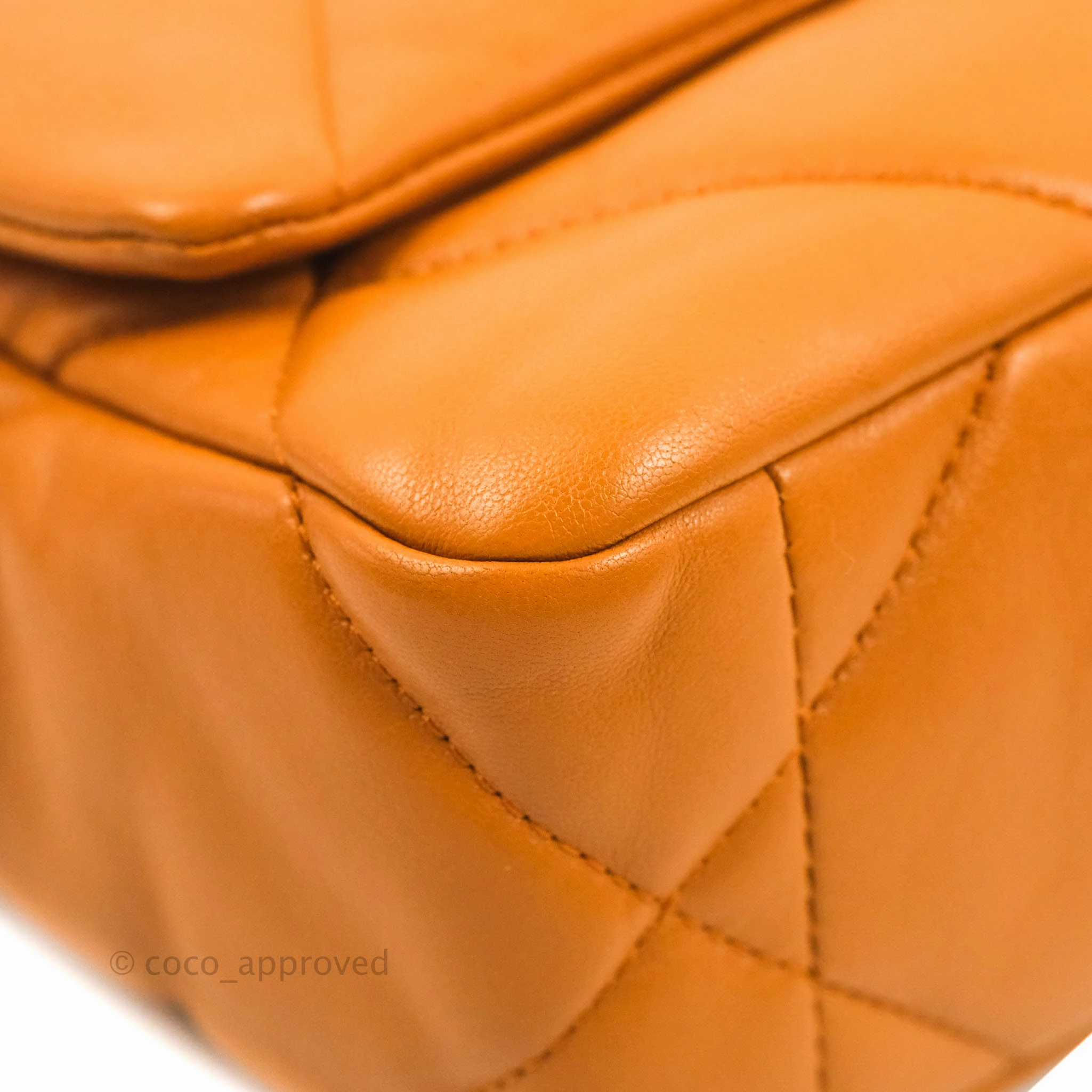 Chanel 19 Small Caramel Brown Mixed Hardware 21A