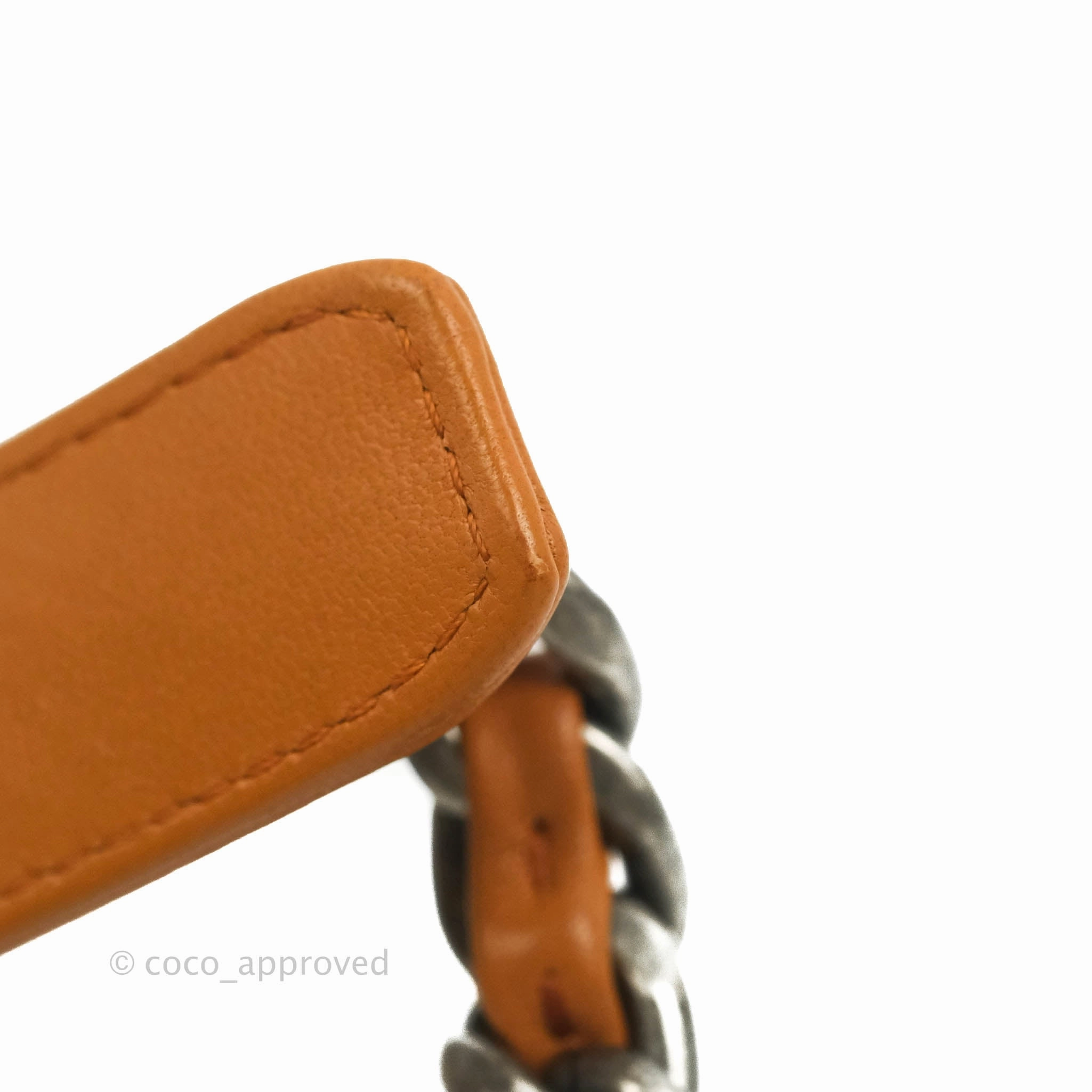 Chanel 19 Small Caramel Brown Mixed Hardware 21A