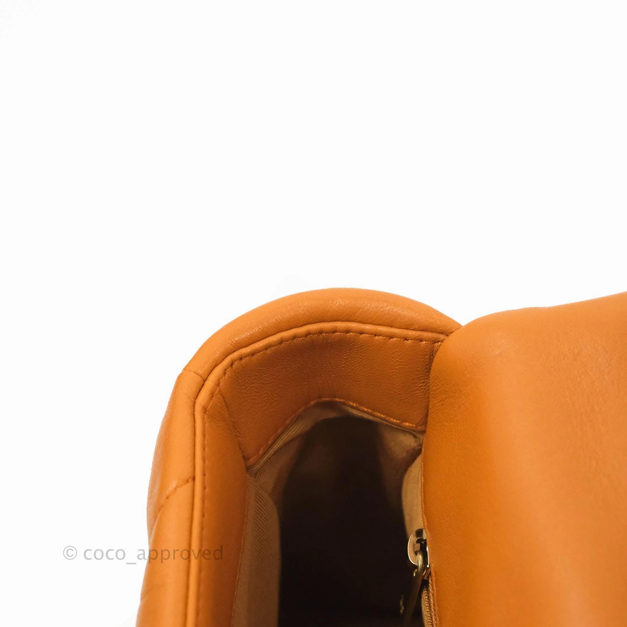 Chanel 19 Small Caramel Brown Mixed Hardware 21A