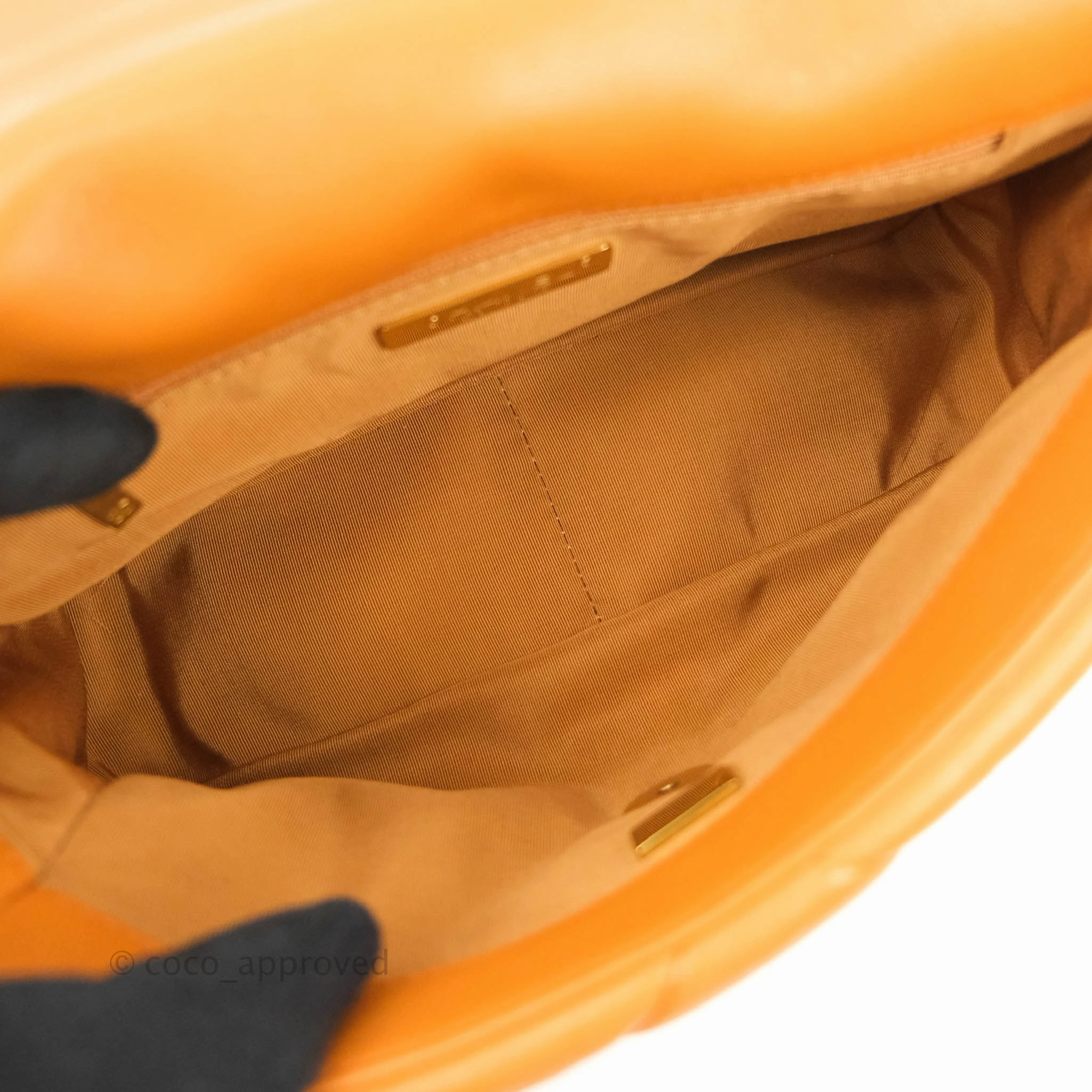 Chanel 19 Small Caramel Brown Mixed Hardware 21A
