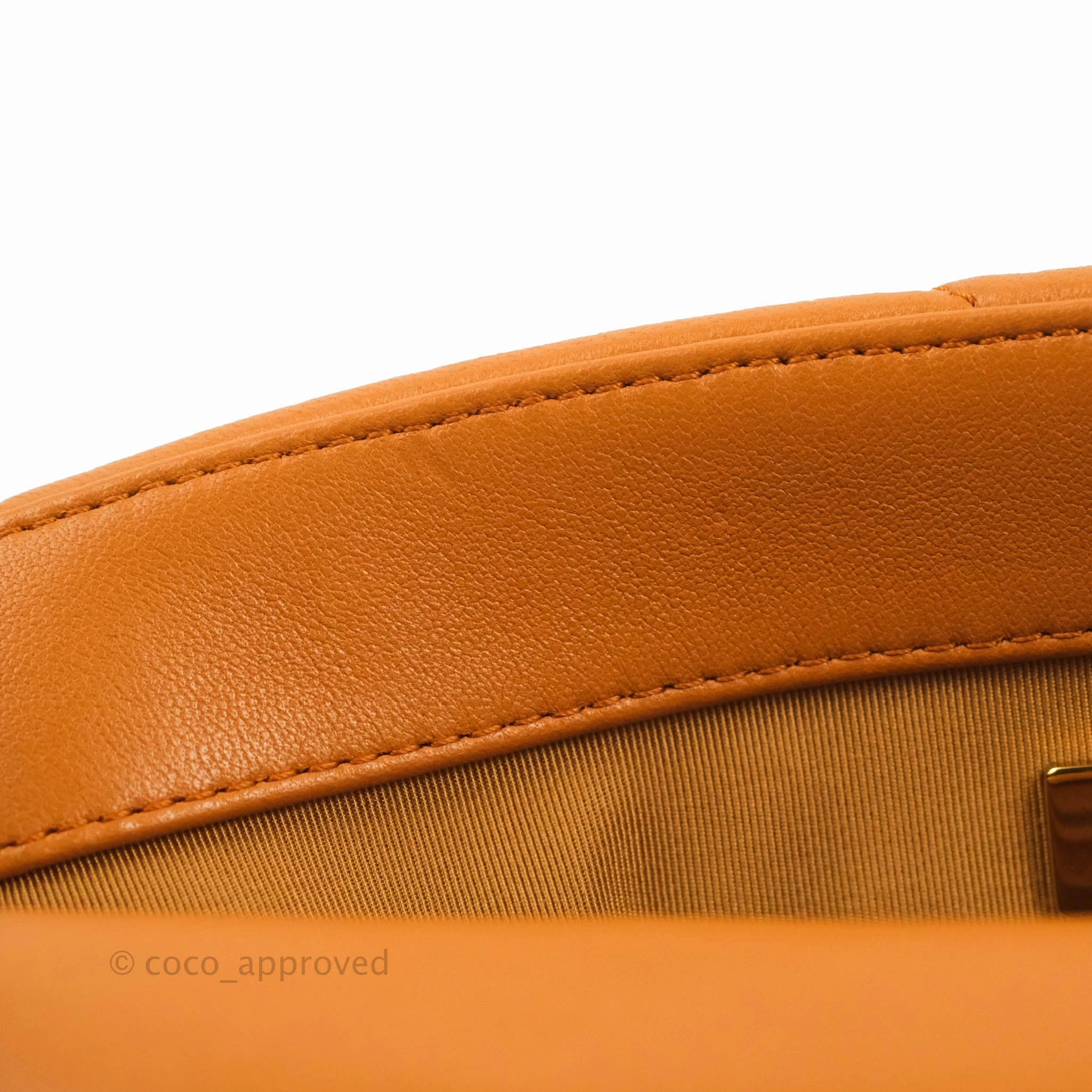 Chanel 19 Small Caramel Brown Mixed Hardware 21A