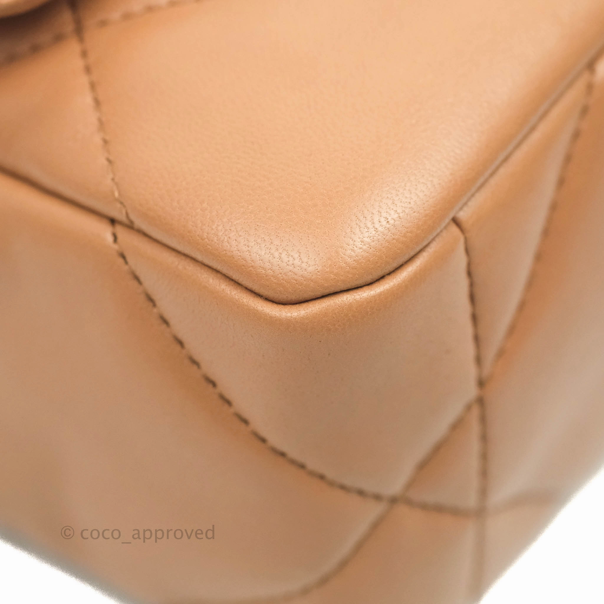 Chanel 19 Small Dark Beige Caramel Mixed Hardware 21K