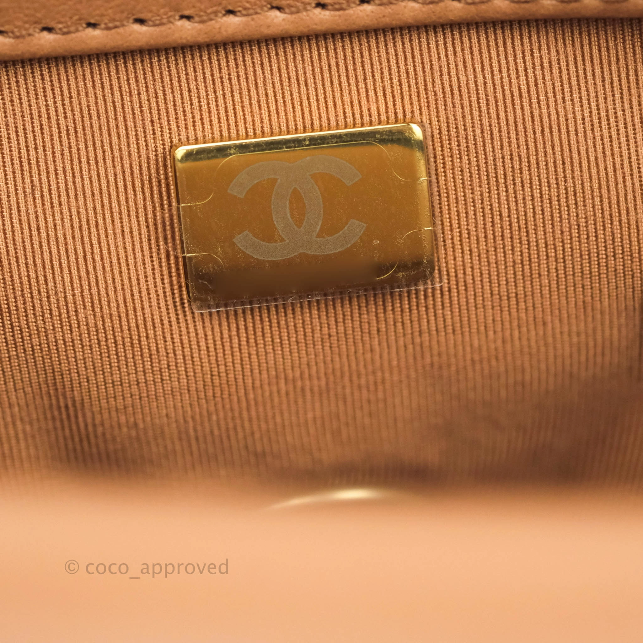Chanel 19 Small Dark Beige Caramel Mixed Hardware 21K