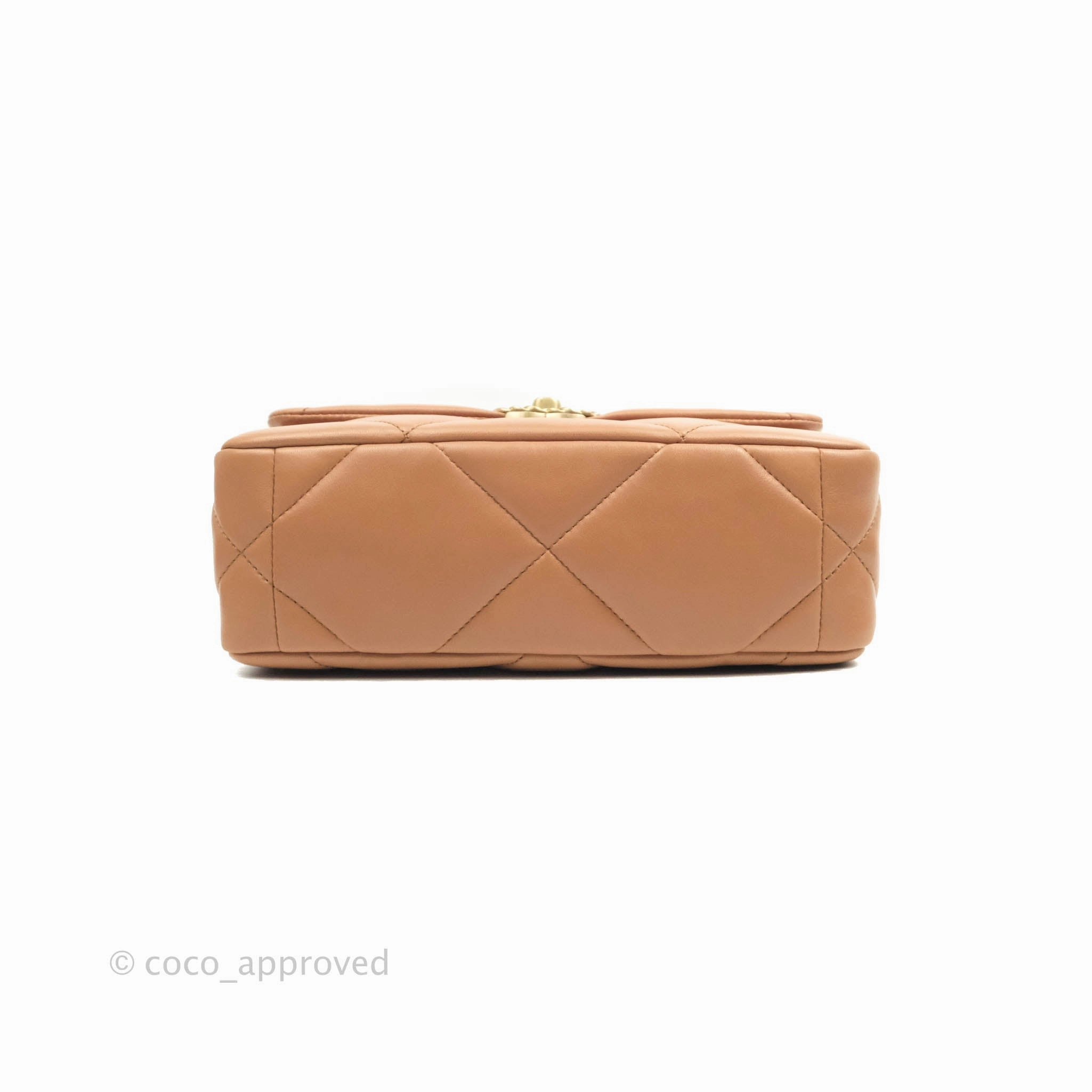 Chanel 19 Small Dark Beige Caramel Mixed Hardware 21K