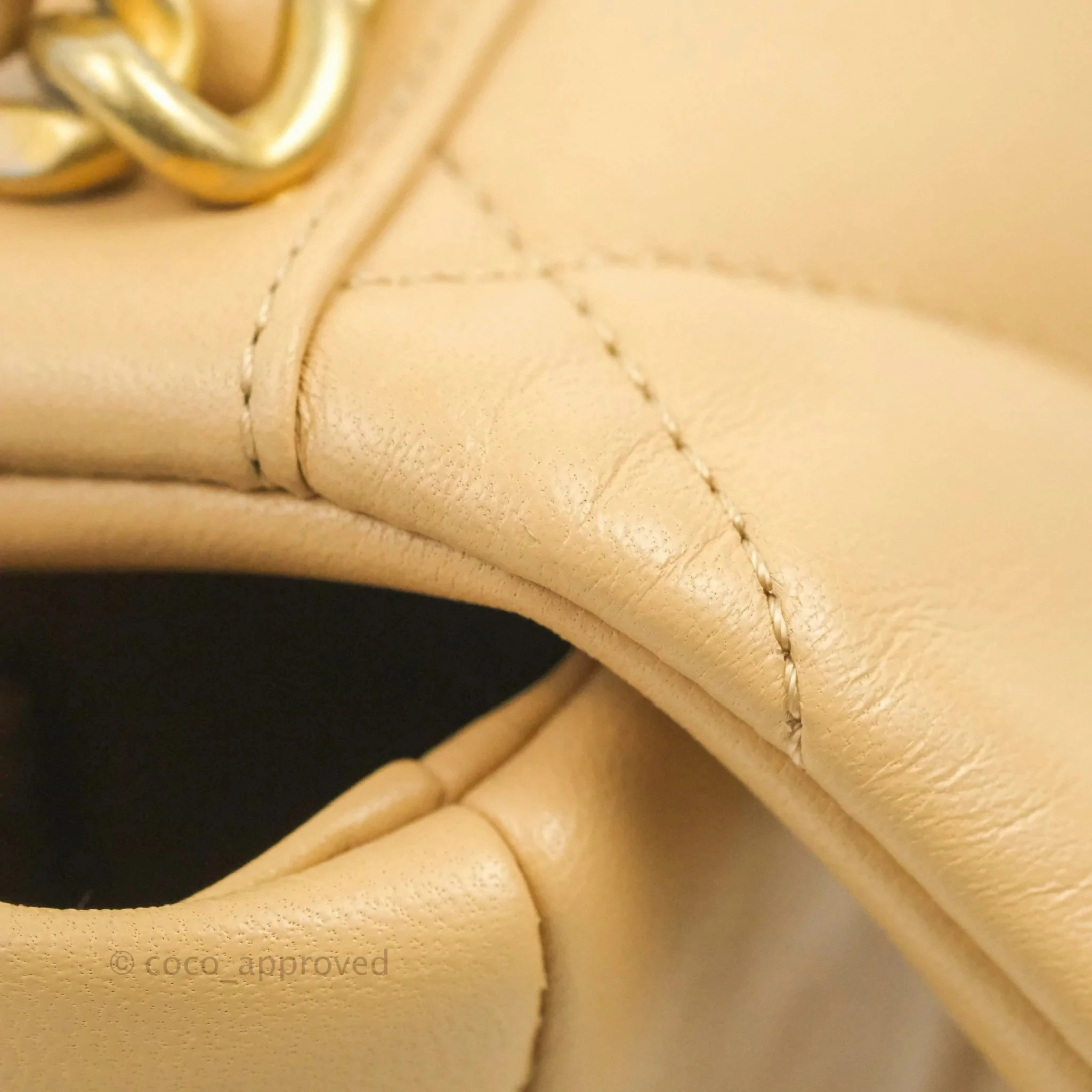 Chanel 19 Small Dark Beige Mixed Hardware 22C
