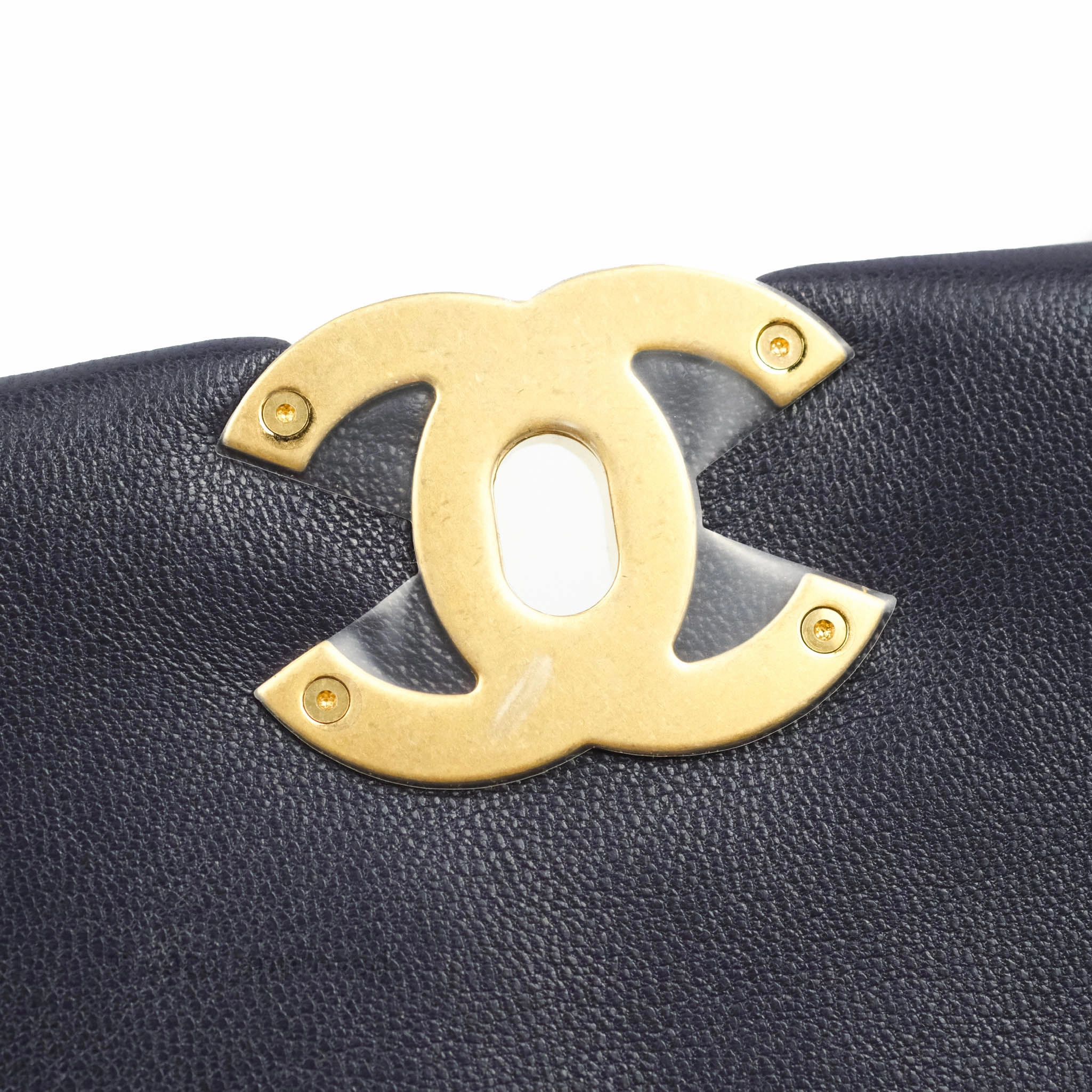Chanel 19 Small Dark Purple Mixed Hardware