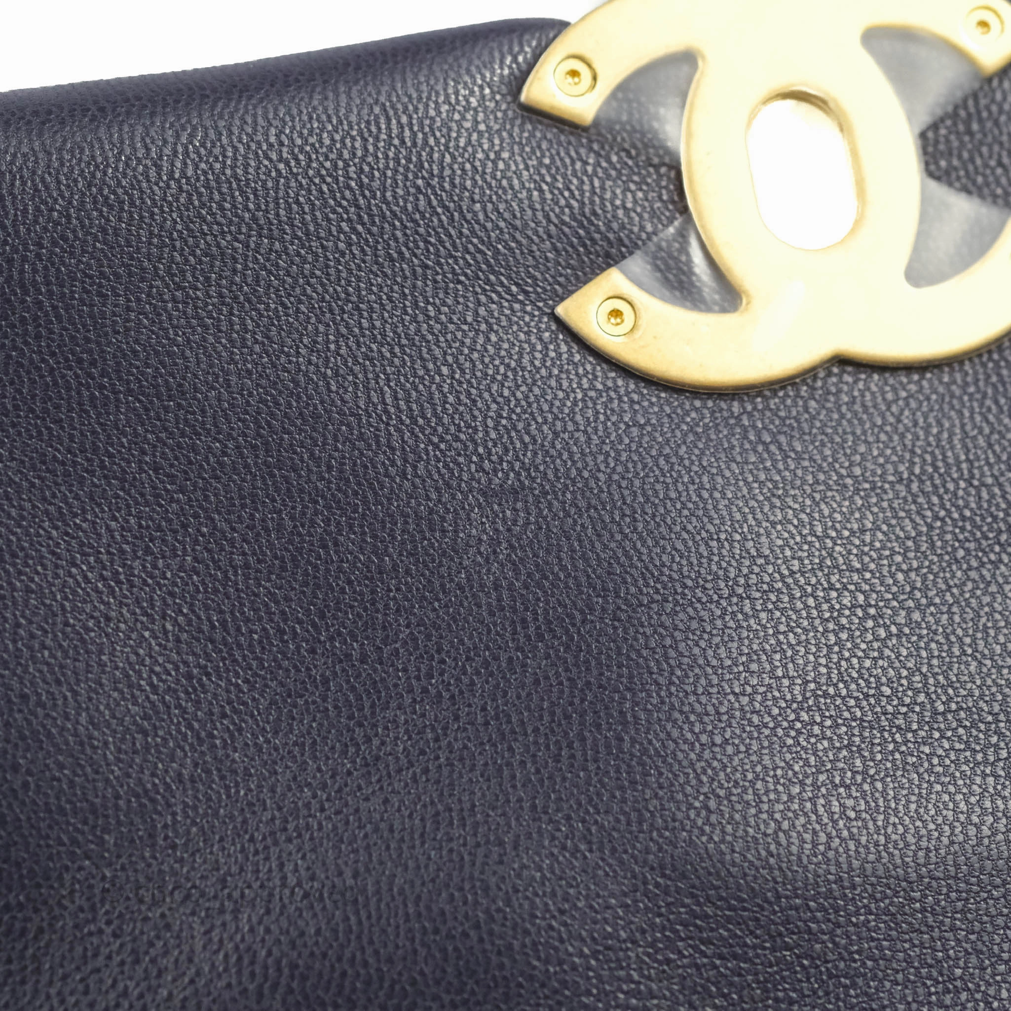 Chanel 19 Small Dark Purple Mixed Hardware