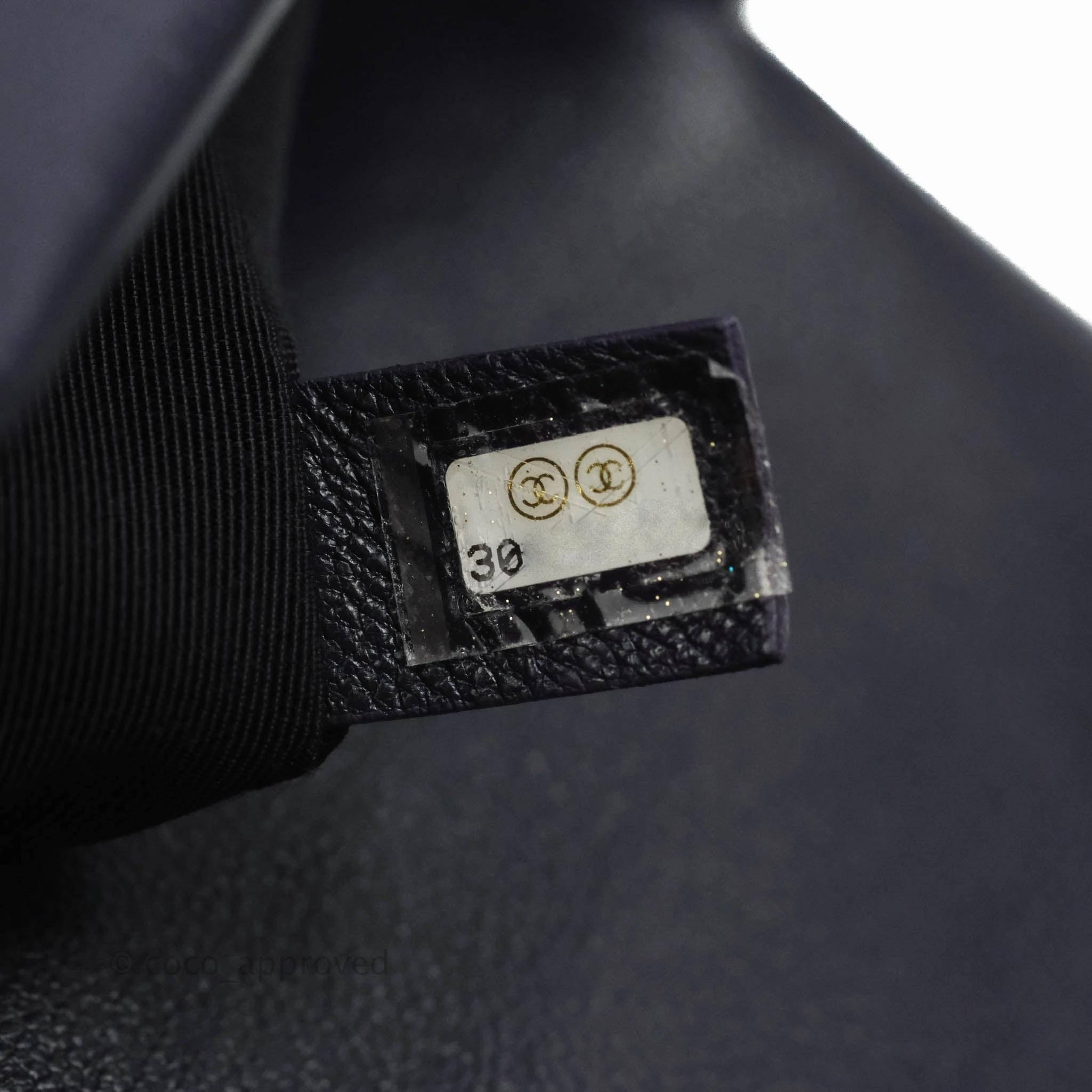 Chanel 19 Small Dark Purple Mixed Hardware