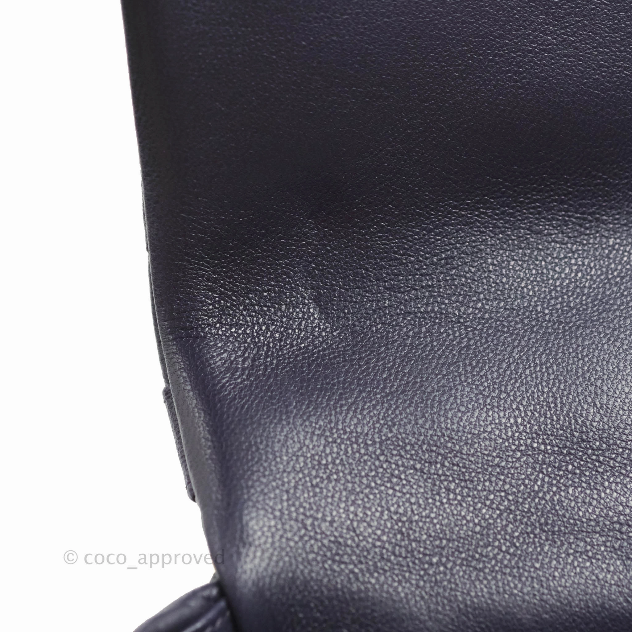 Chanel 19 Small Dark Purple Mixed Hardware