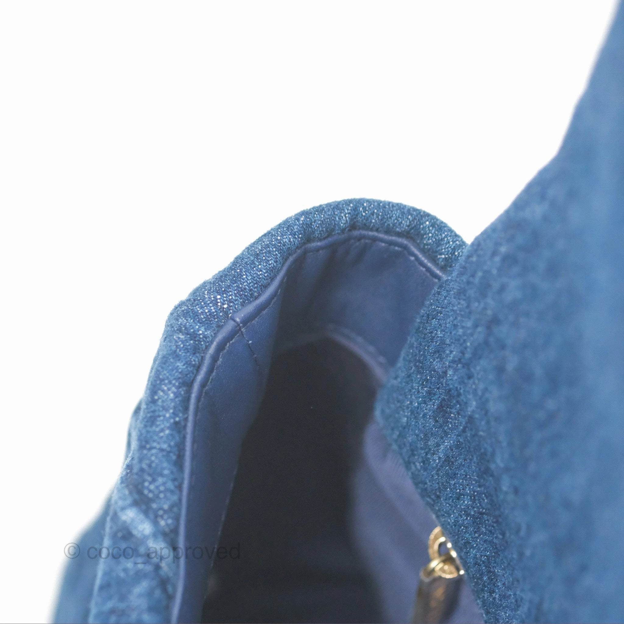 Chanel 19 Small Denim Mixed Hardware
