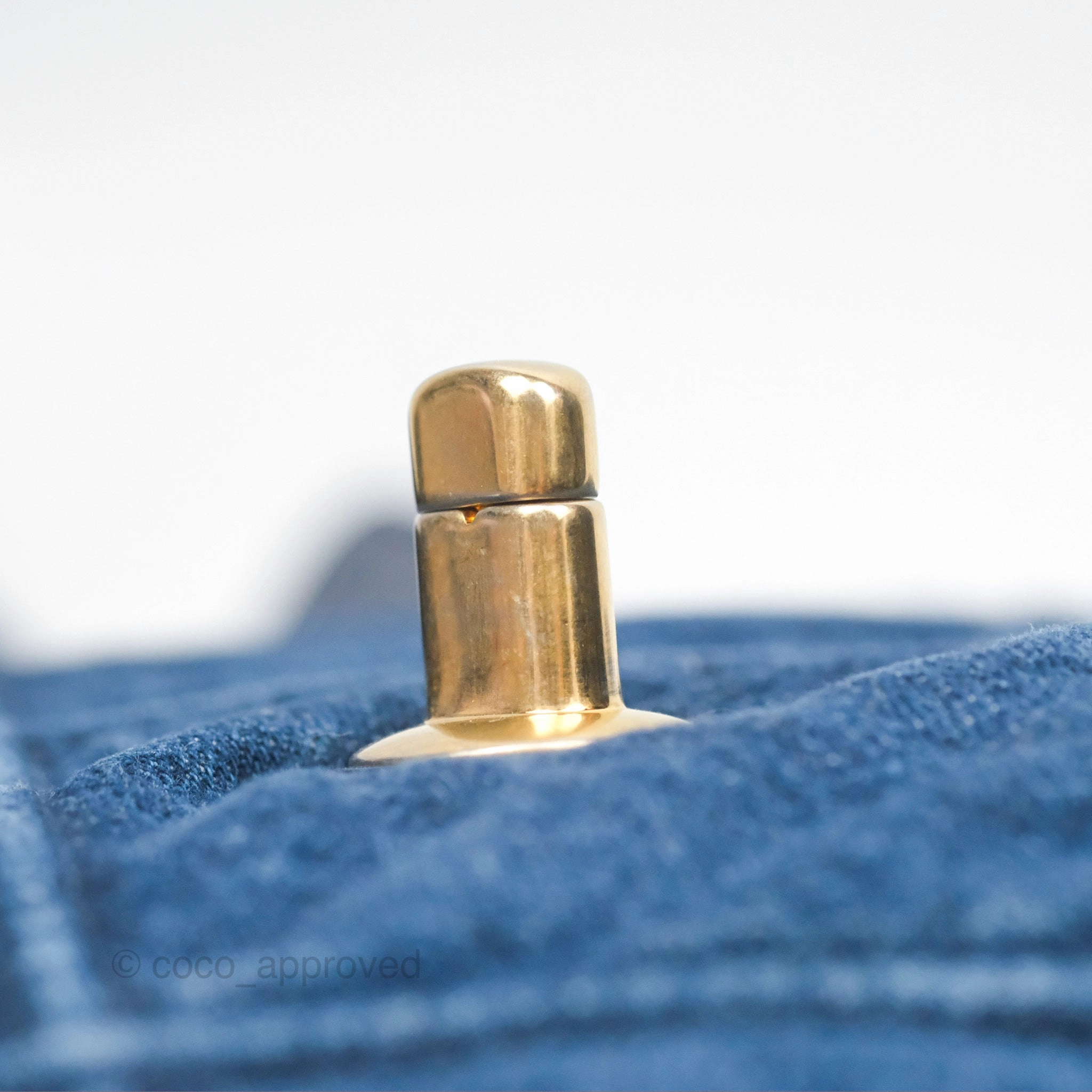 Chanel 19 Small Denim Mixed Hardware