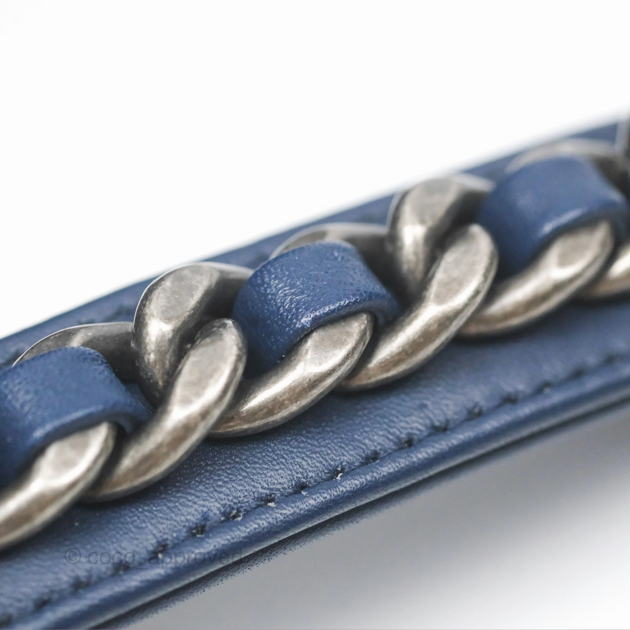Chanel 19 Small Denim Mixed Hardware