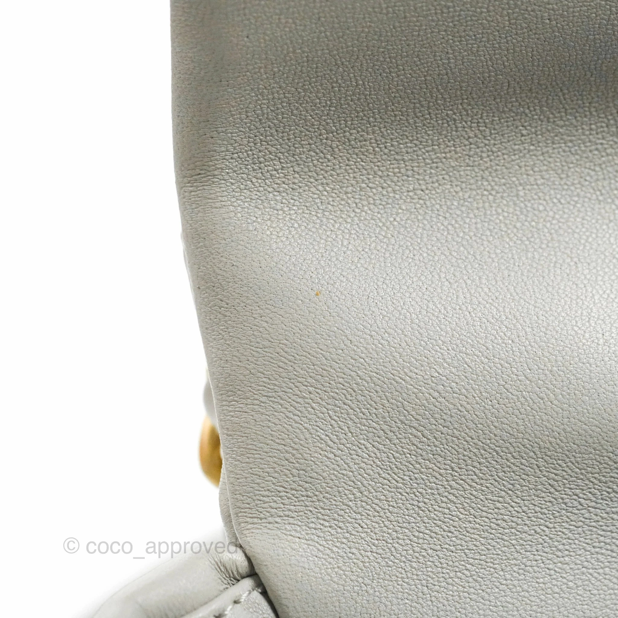 Chanel 19 Small Grey Lambskin Mixed Hardware