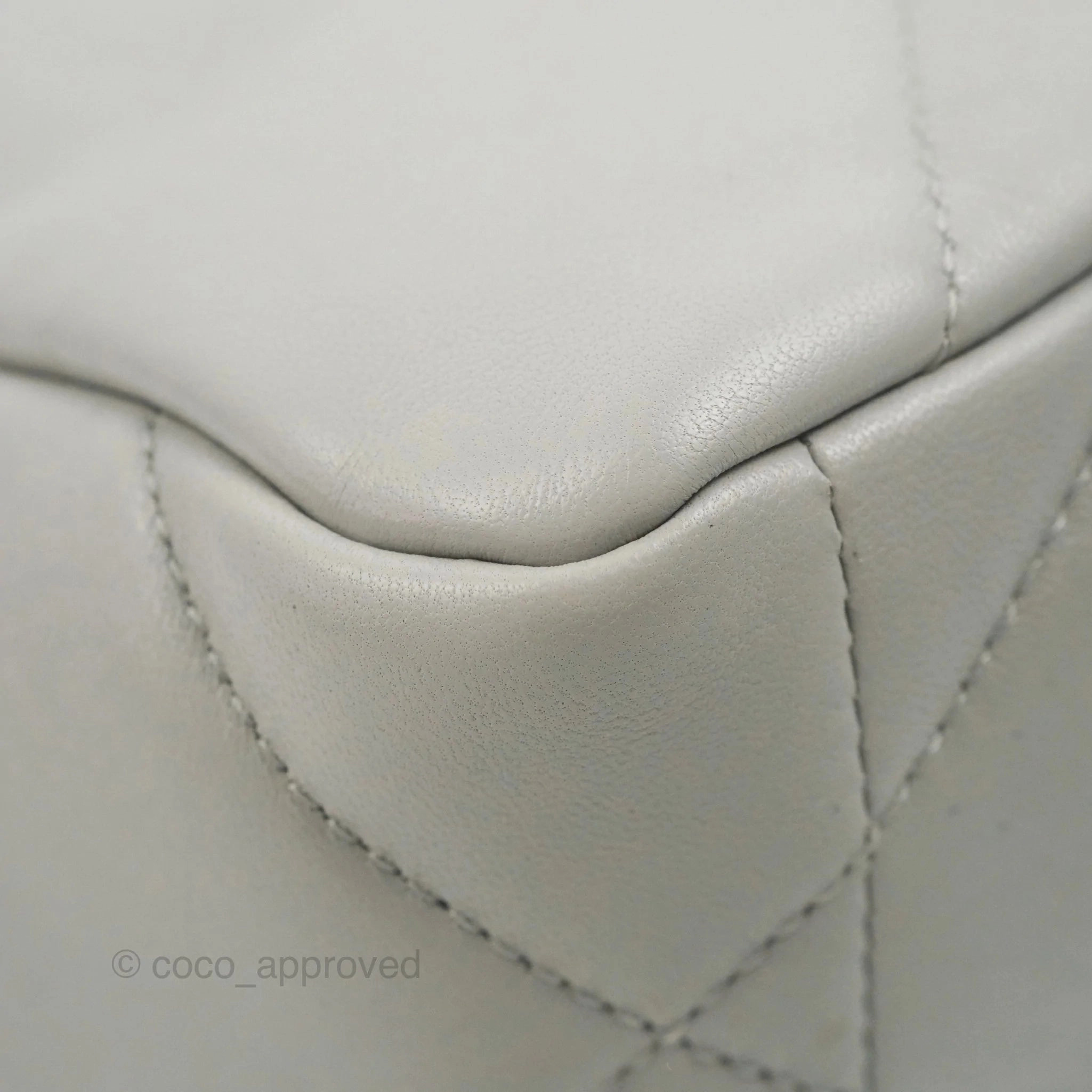 Chanel 19 Small Grey Lambskin Mixed Hardware